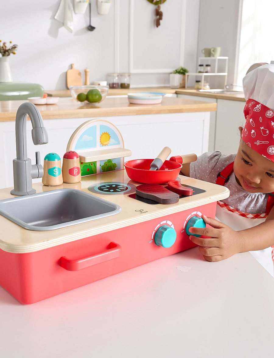 Hape - Hape Cook & Create Countertop Kitchen Playset - leksakskök - multi - 5