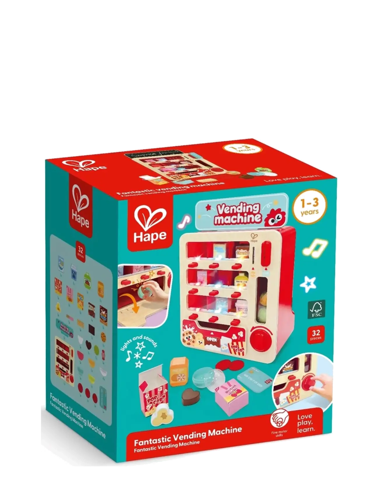 Hape Hape Fantastic Vending Machine - Hape - MULTI / multi