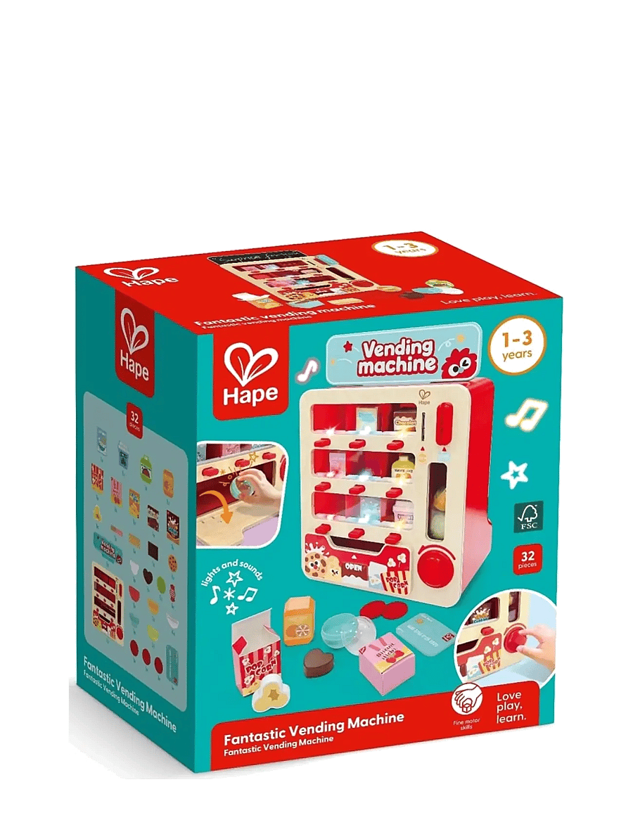 Hape - Hape Fantastic Vending Machine - lelumarkkinakojut - multi - 1