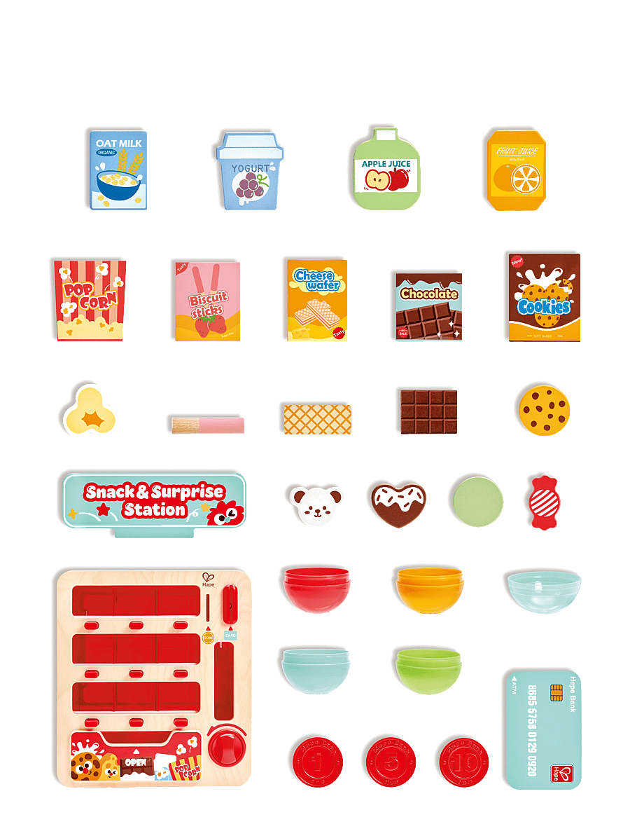 Hape - Hape Fantastic Vending Machine - lelumarkkinakojut - multi - 3