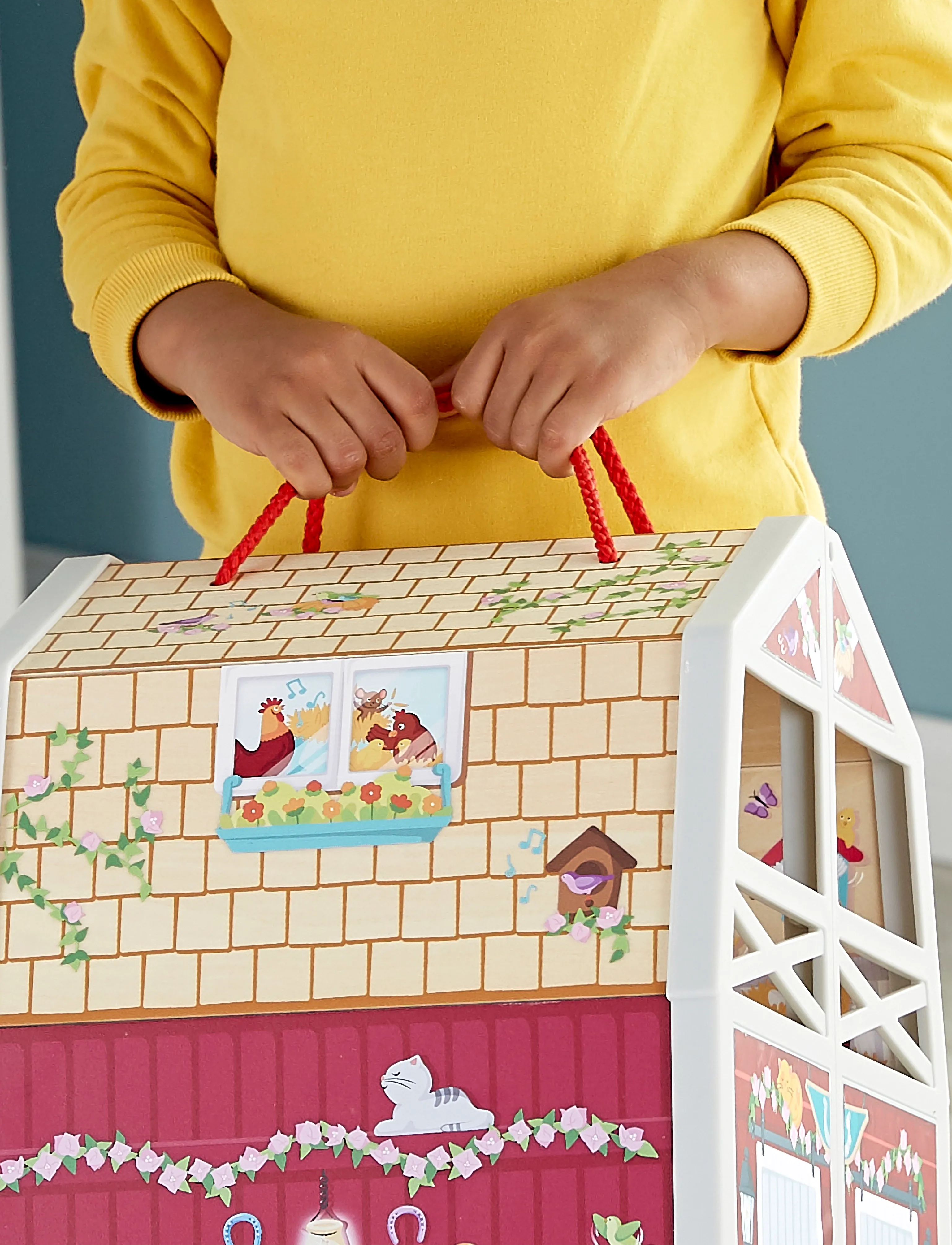 Hape - Hape Pony Club Ranch - lekset - multi - 4
