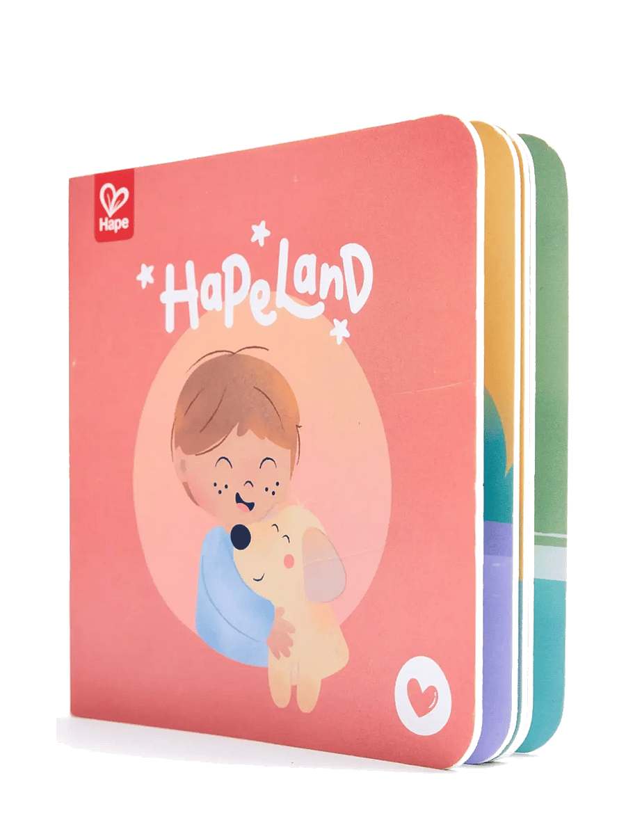 Hape - Hape The Dog's New Friend - sögubækur - multi - 3