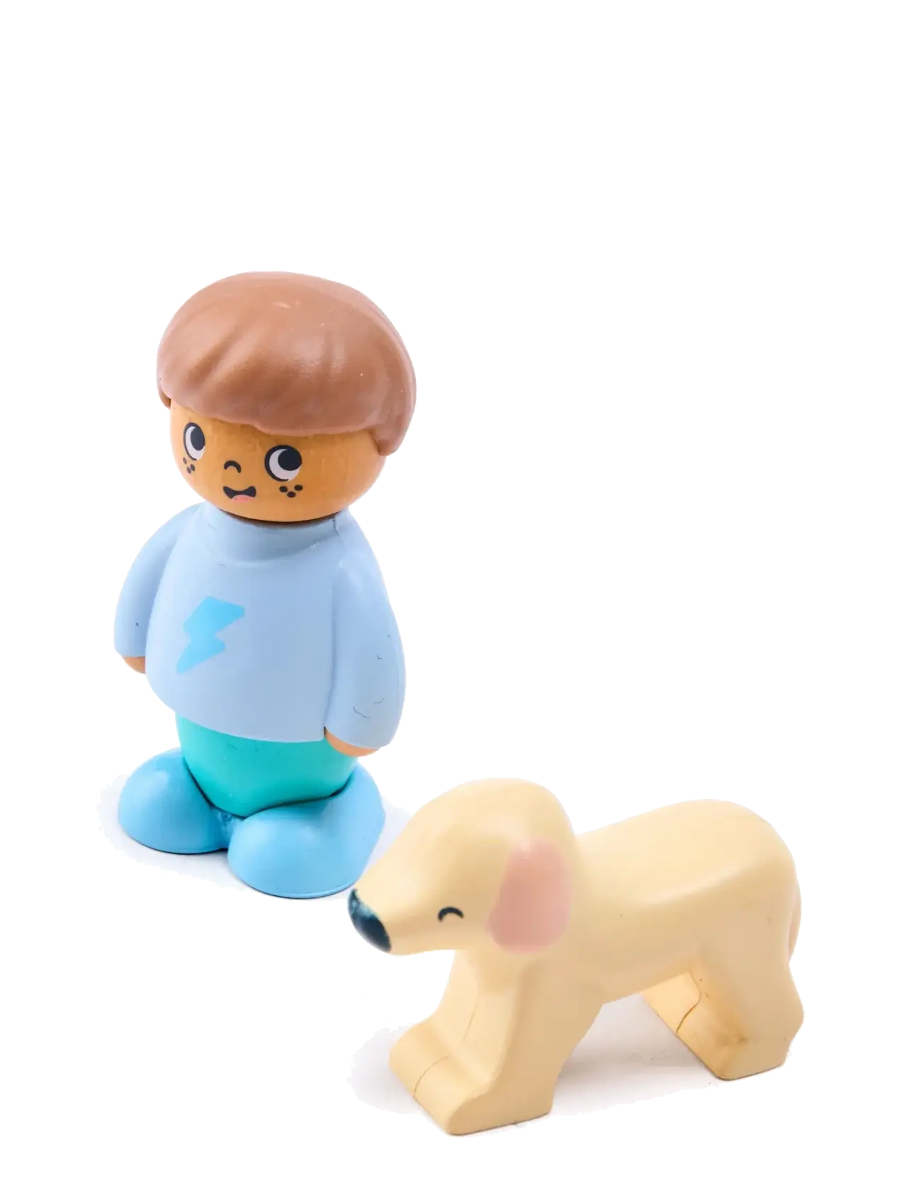 Hape - Hape The Dog's New Friend - børnebøger - multi - 5