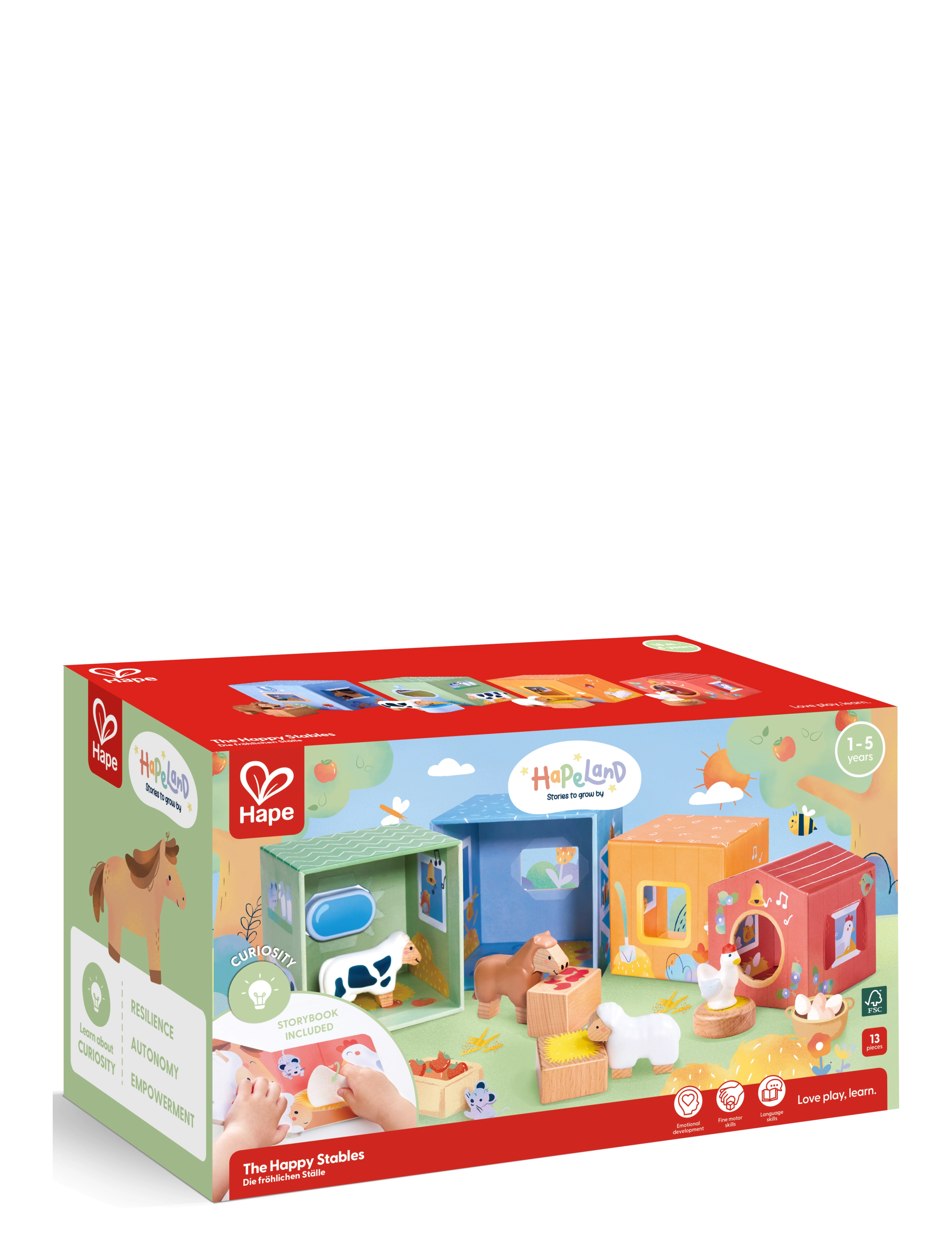 Hape - Hape The Happy Stables - multi - 2