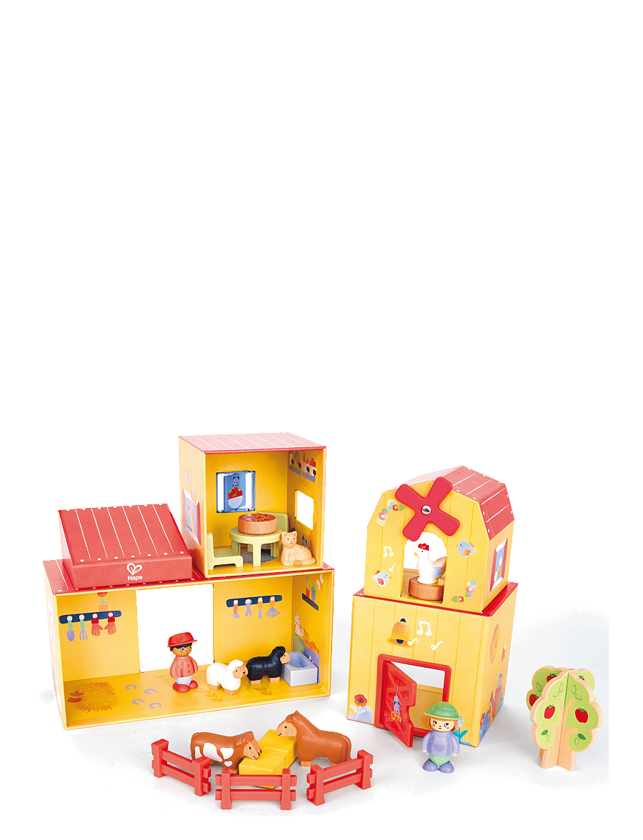 Hape - Hape Land The Farm Set - legesæt - multi - 3