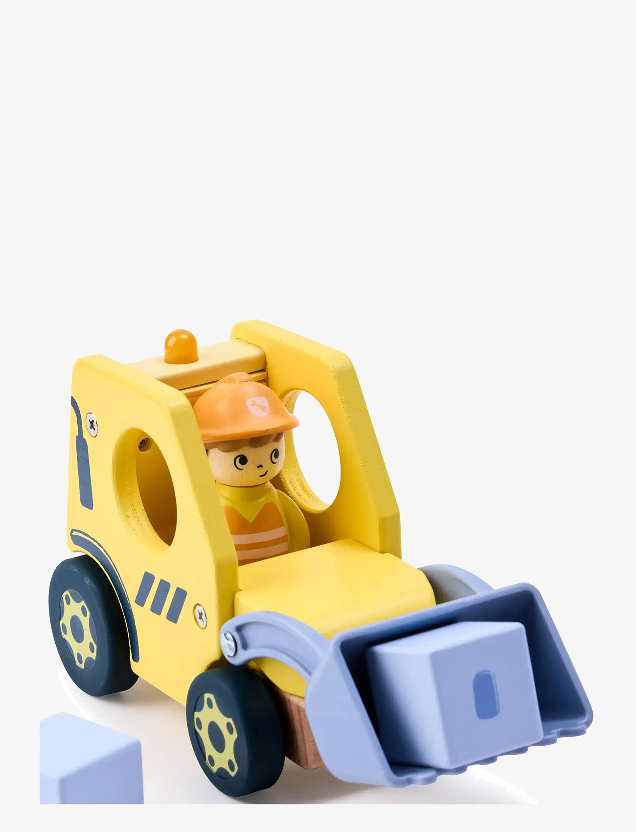 Hape - Hape The Buzzing Bulldozer With Sound - legetøjsbiler - multi - 1
