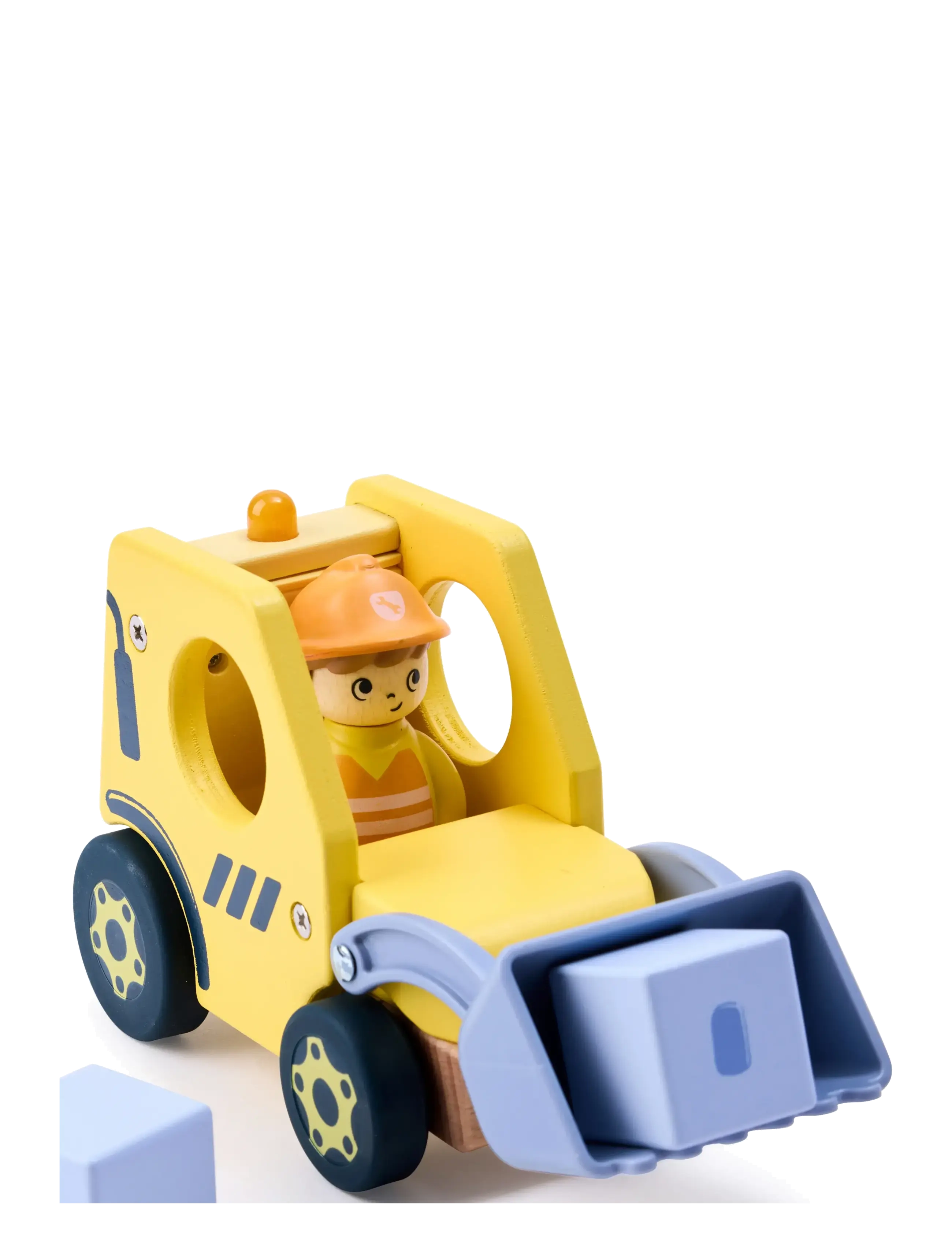 Hape Hape The Buzzing Bulldozer With Sound - Leksaksbilar - MULTI / yellow
