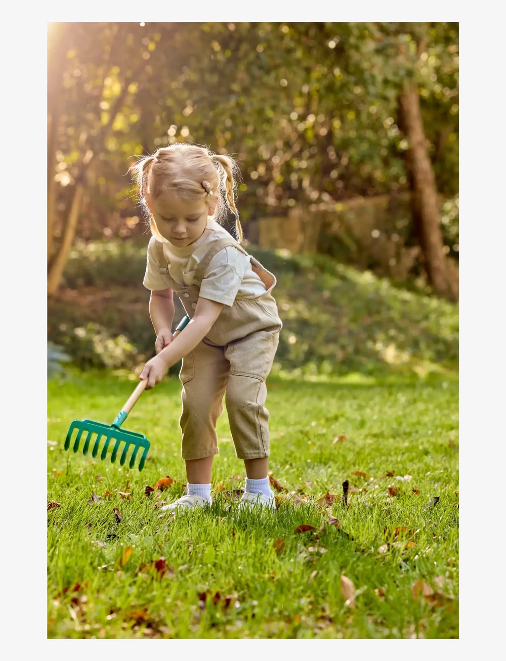 Hape - Hape Kid’s Rake - leikfangaverkfæri - muti - 4