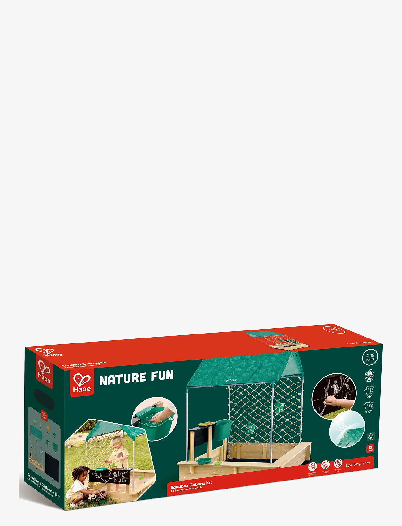 Hape - Hape Multifunctional Sandpit - sandlåda - multi - 1