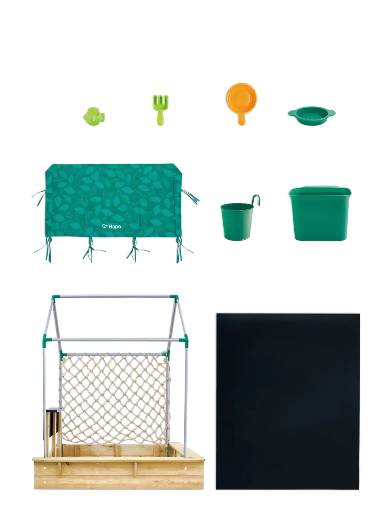 Hape - Hape Multifunctional Sandpit - sandlåda - multi - 2