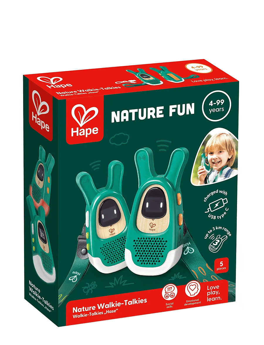 Hape - Hape Nature'S Walkie-Talkies - elektronik & media - multi - 1