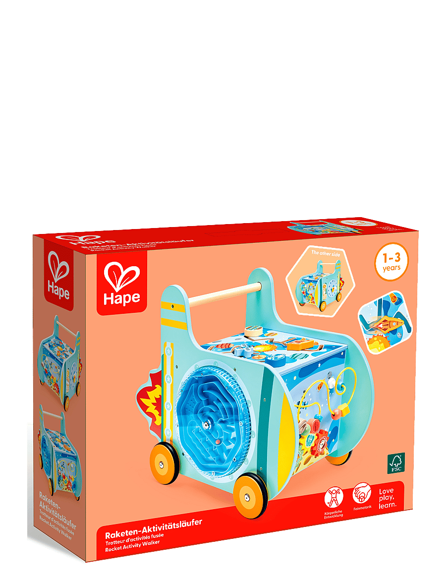 Hape - Hape Space Baby Walker - gåstolar - multi - 1
