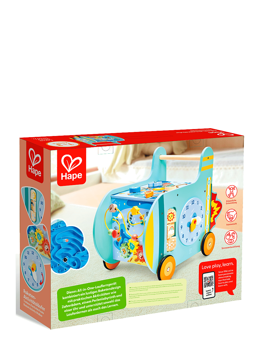 Hape - Hape Space Baby Walker - gåstolar - multi - 4