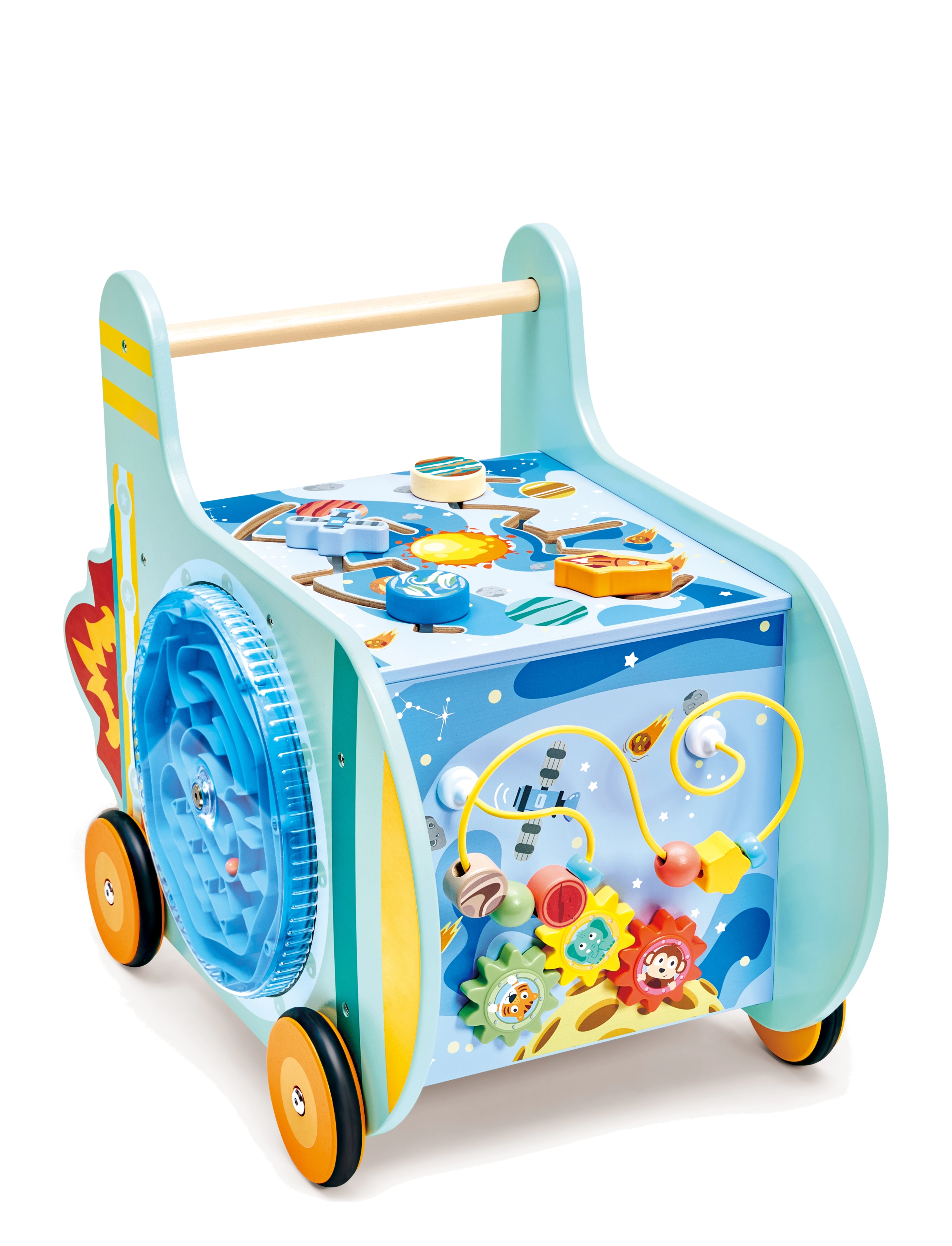 Hape - Hape Space Baby Walker - gåstolar - multi - 5