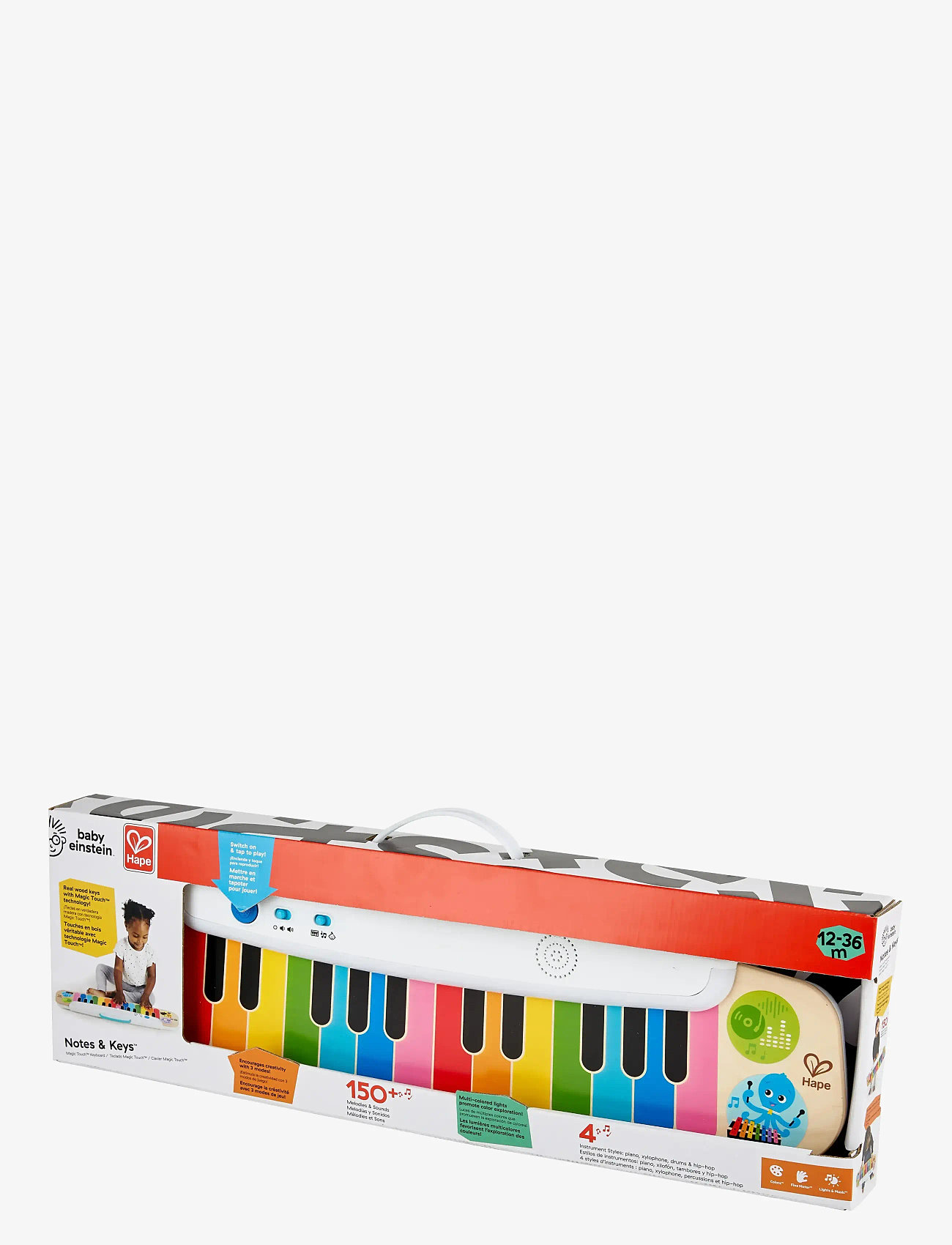 Hape - Hape Baby Einstien Magic Touch Keyboard - musikinstrumenter - multi - 3