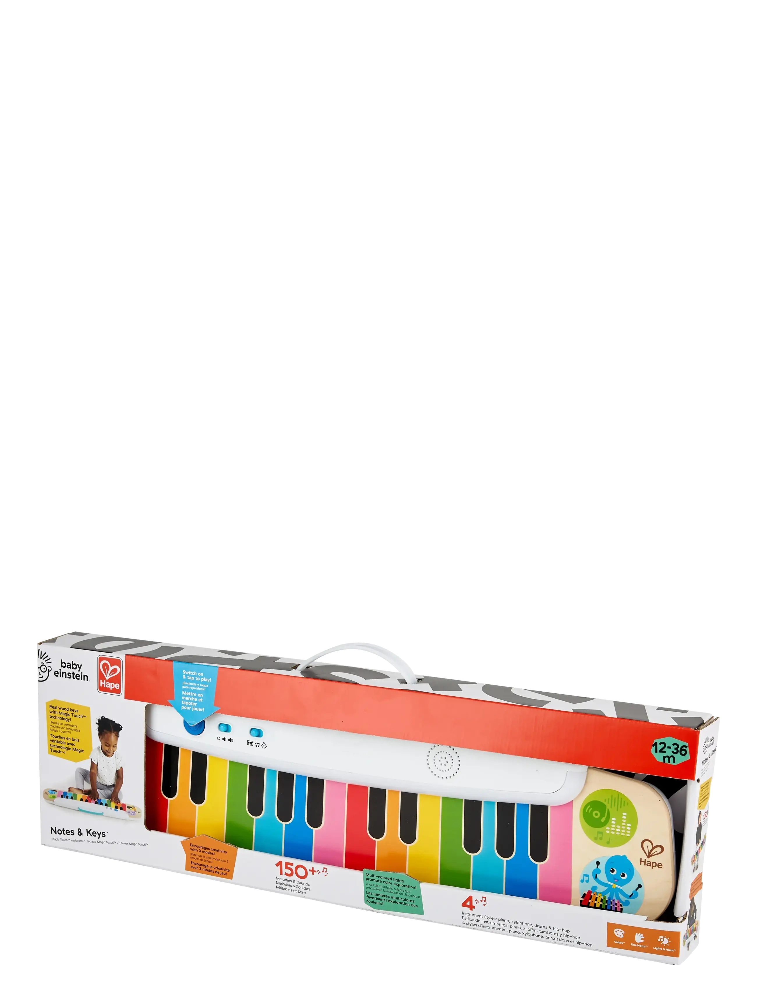 Hape - Hape Baby Einstien Magic Touch Keyboard - musikinstrument - multi - 3