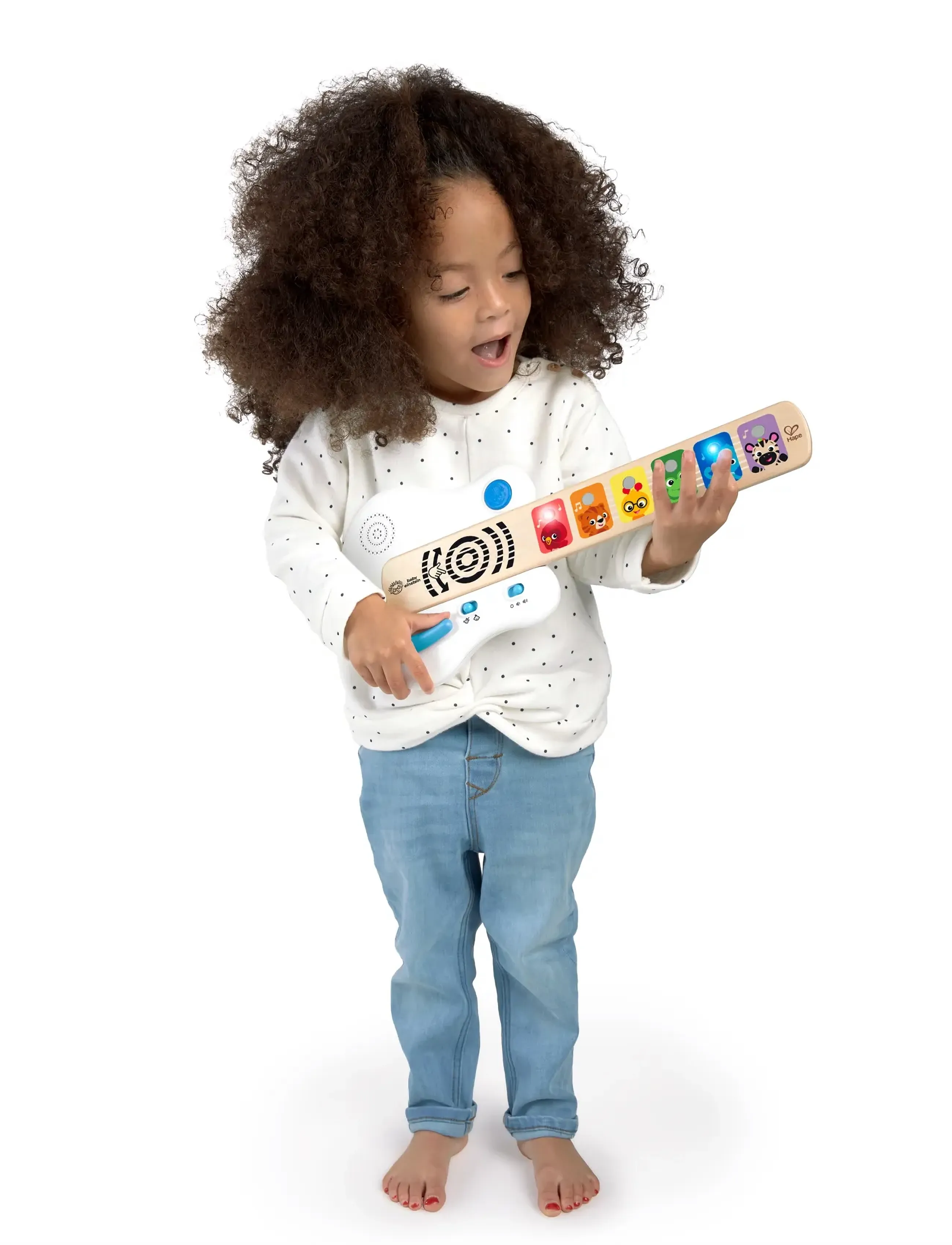 Hape Hape Baby Einstein Magic Touch Guitar, One Size, White, Legetøj > Musical Instruments, Børn