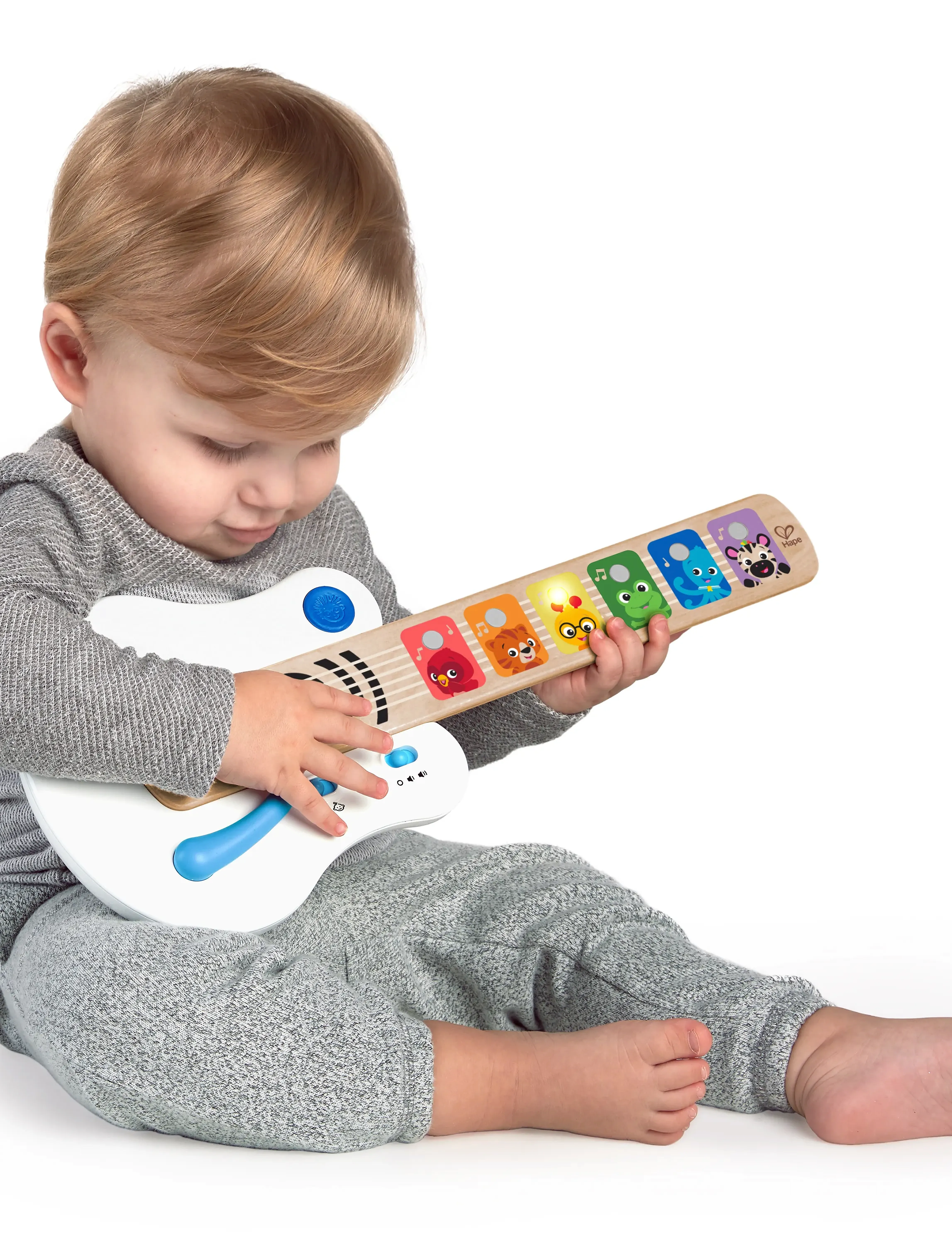 Hape - Hape Baby Einstein Magic Touch Guitar - musikinstrumenter - multi - 4