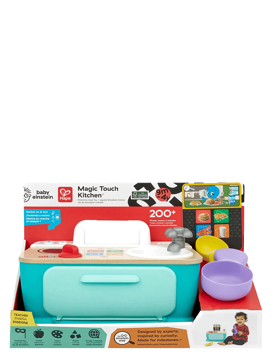 Hape - Hape Baby Einstein Magic Touch Kitchen DK/NO/SE/EN - legekøkkener - multi - 1