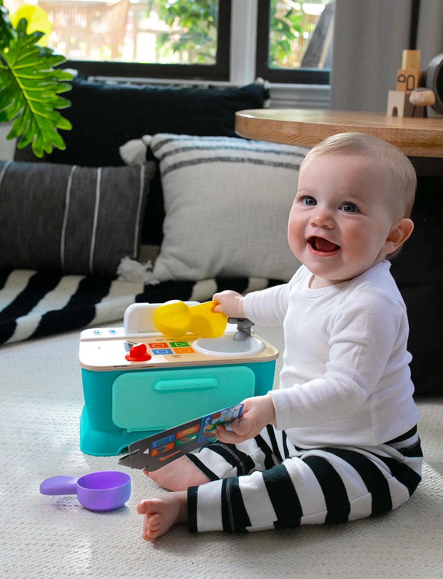 Hape - Hape Baby Einstein Magic Touch Kitchen DK/NO/SE/EN - legekøkkener - multi - 0