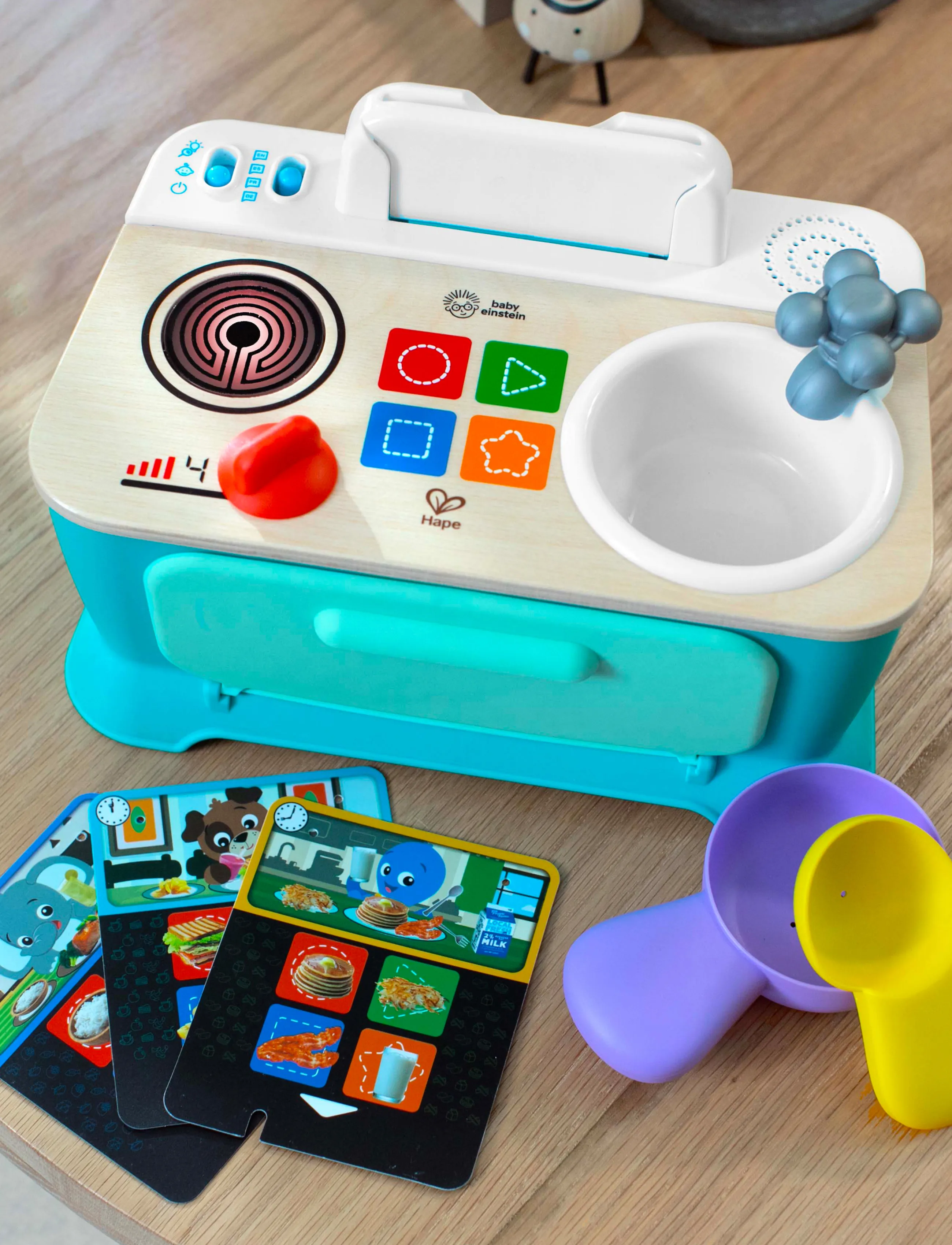 Hape - Hape Baby Einstein Magic Touch Kitchen DK/NO/SE/EN - legekøkkener - multi - 4