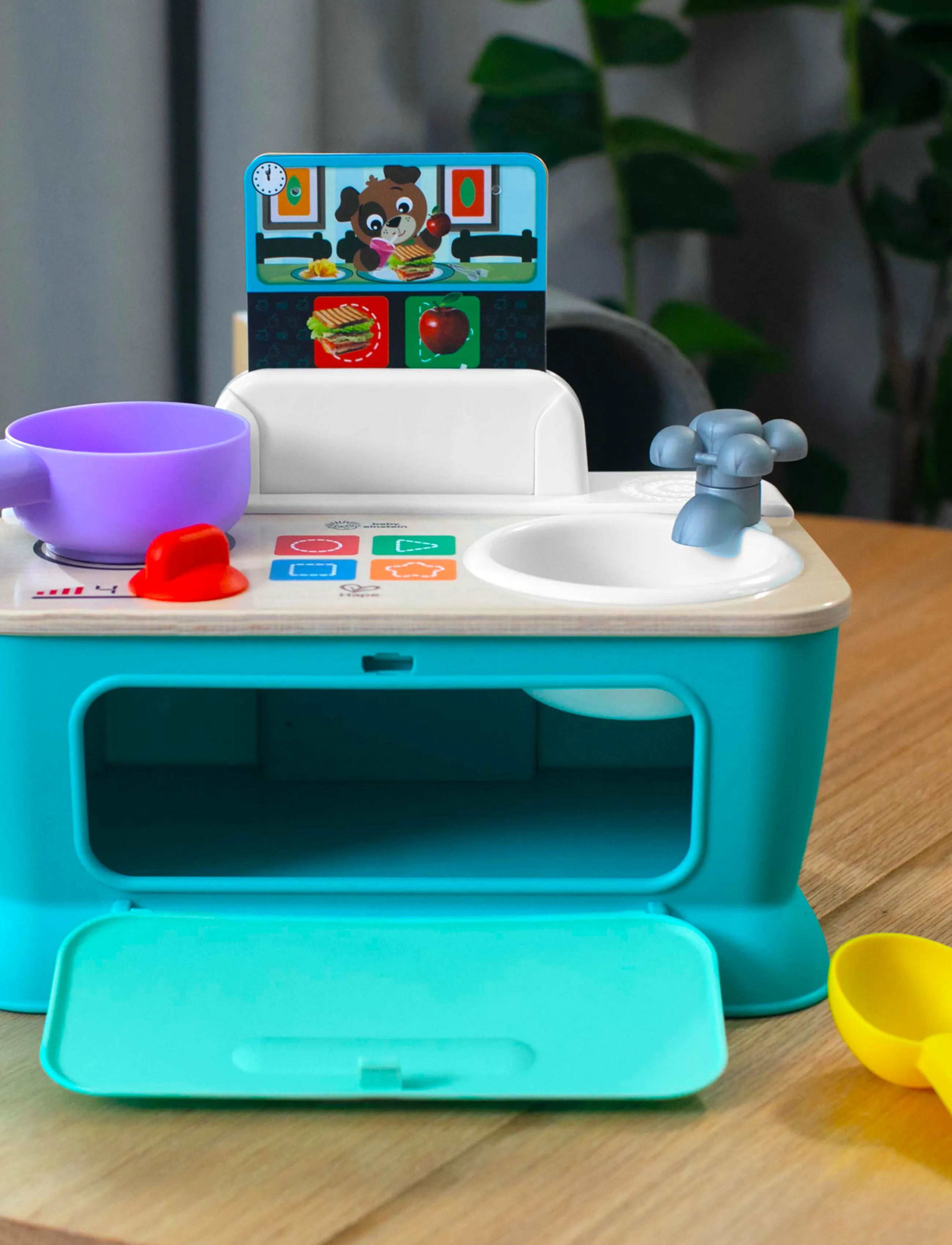 Hape - Hape Baby Einstein Magic Touch Kitchen DK/NO/SE/EN - legekøkkener - multi - 5
