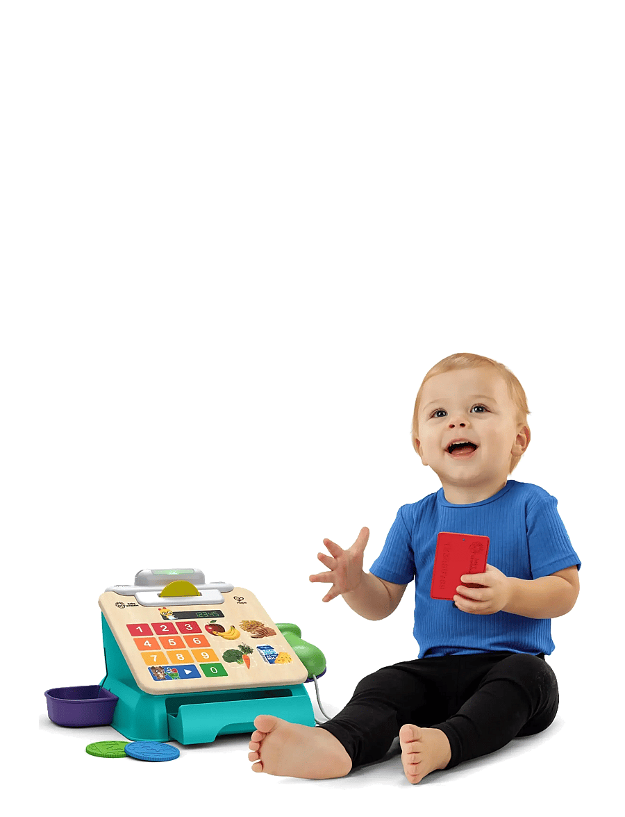 Hape - Hape Magic Touch Cash Register DK/NO/SE - legetøjskøbmandsboder - muti - 3