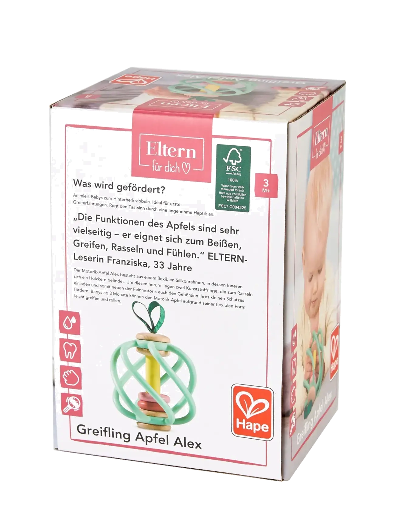Hape - Hape Apple Grab Toy - multi - 1