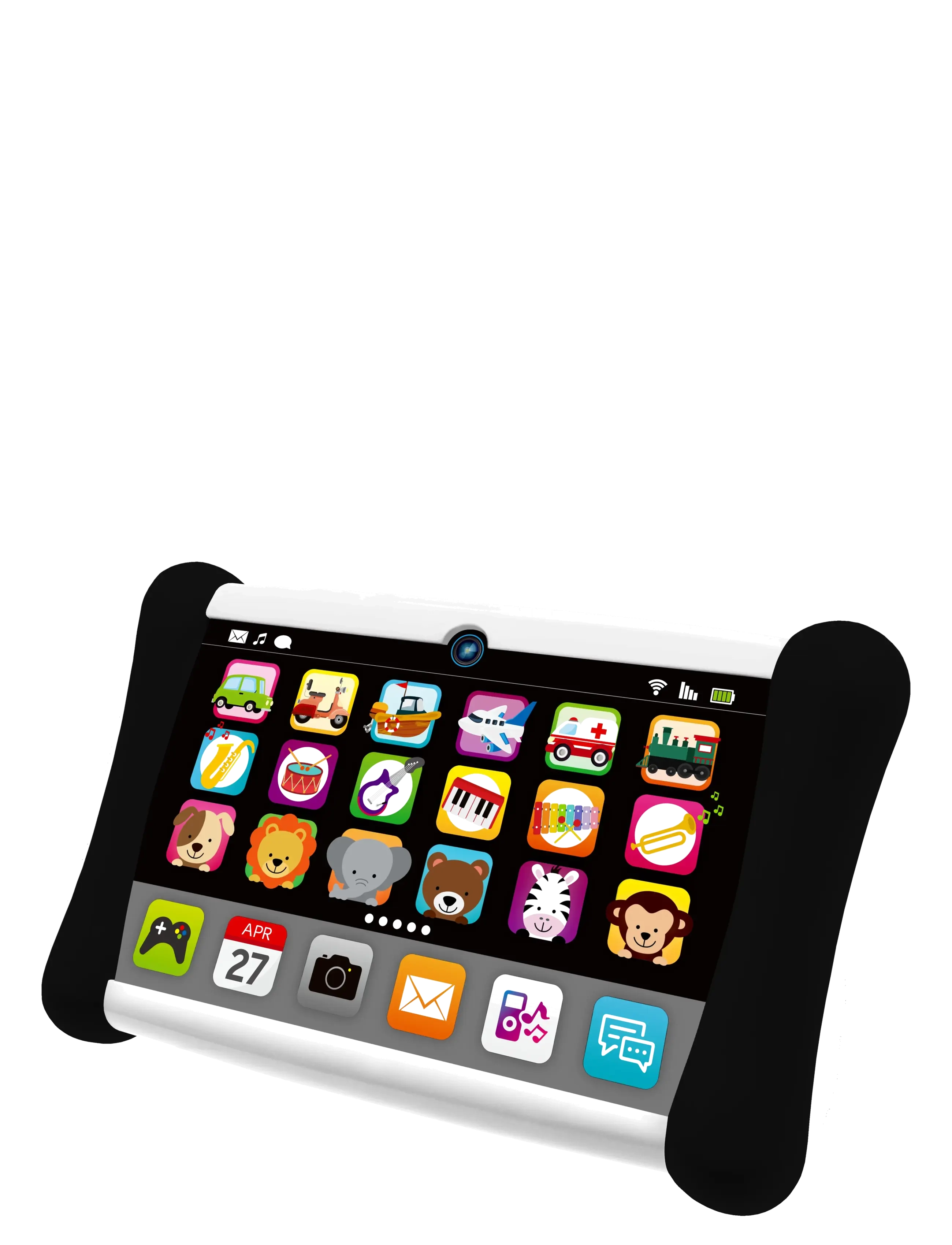 Happy Baby Happy Baby My First Tablet, One Size, Multi/patterned, Educational Legetøj > Interactive Legetøj, Børn