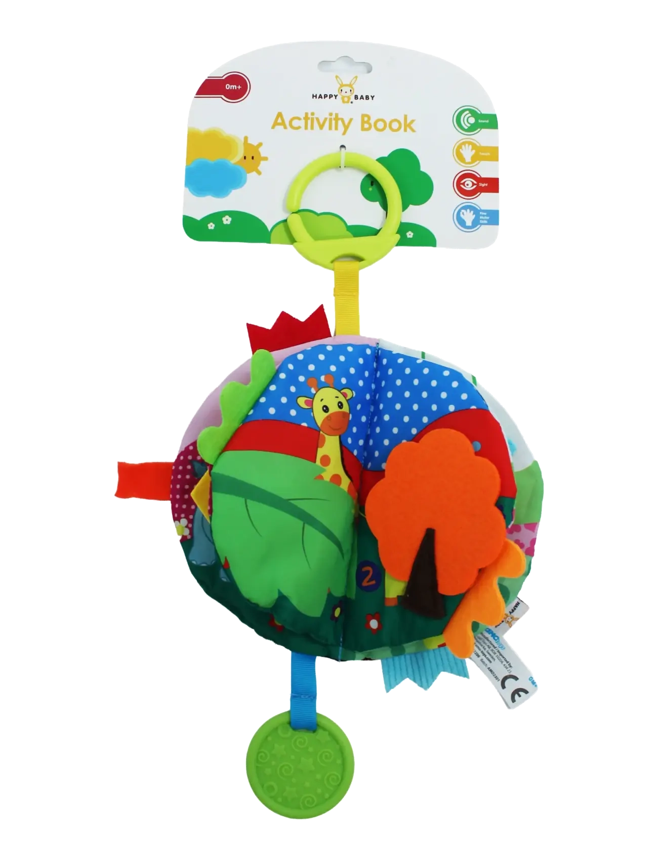 Happy Baby - HAPPY BABY Activity Book - interaktivt legetøj - multicolor - 1
