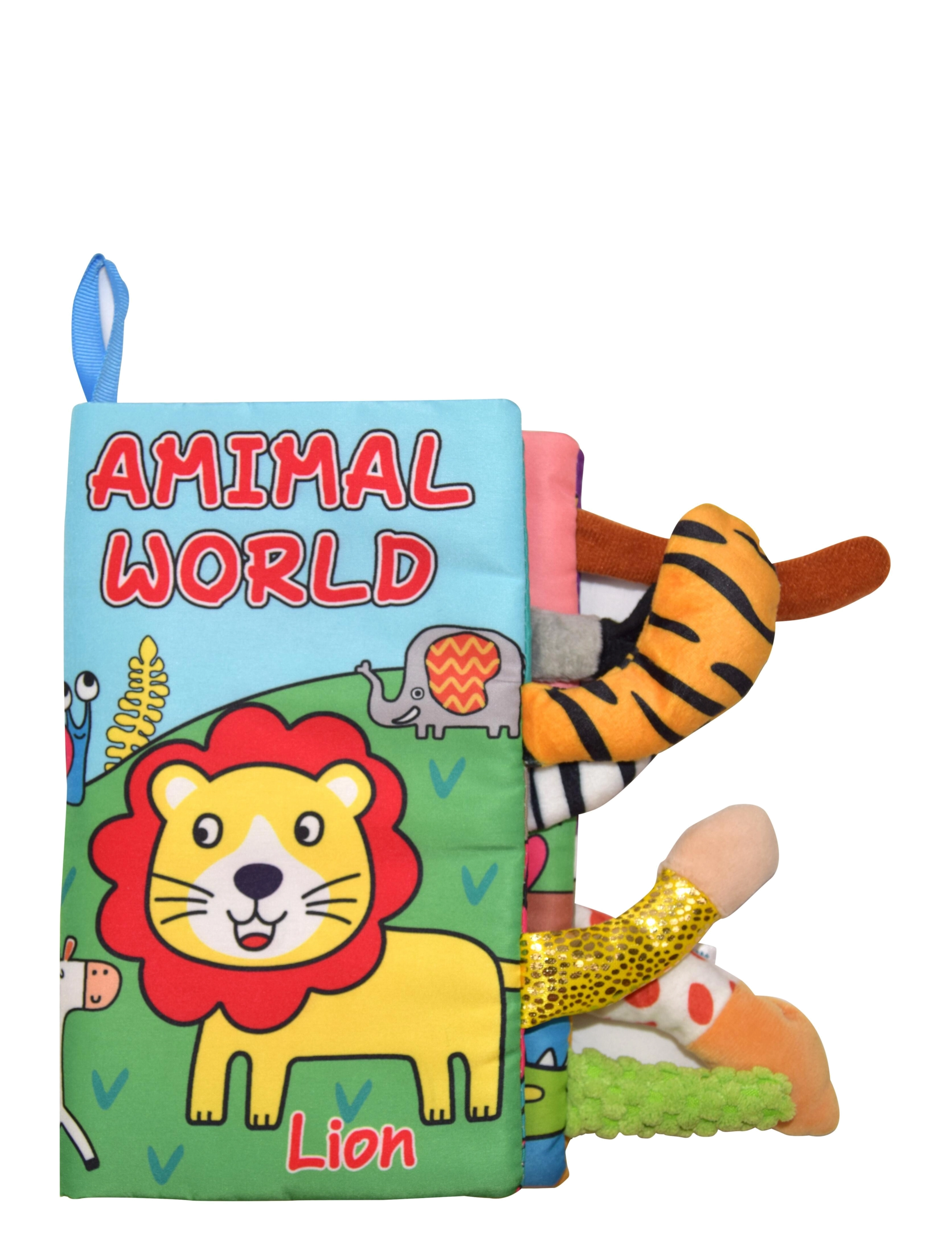 Happy Baby HAPPY BABY Tails Book - Babylegetøj - MULTICOLOR / multi