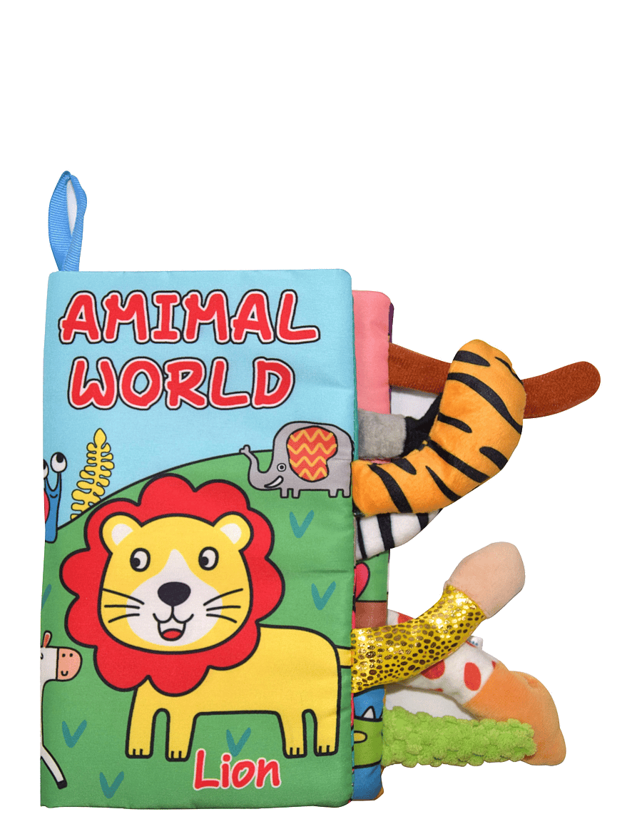 Happy Baby - HAPPY BABY Tails Book - interaktiva leksaker - multicolor - 0