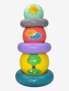 HAPPY BABY Stacked Ball Tower, Happy Baby