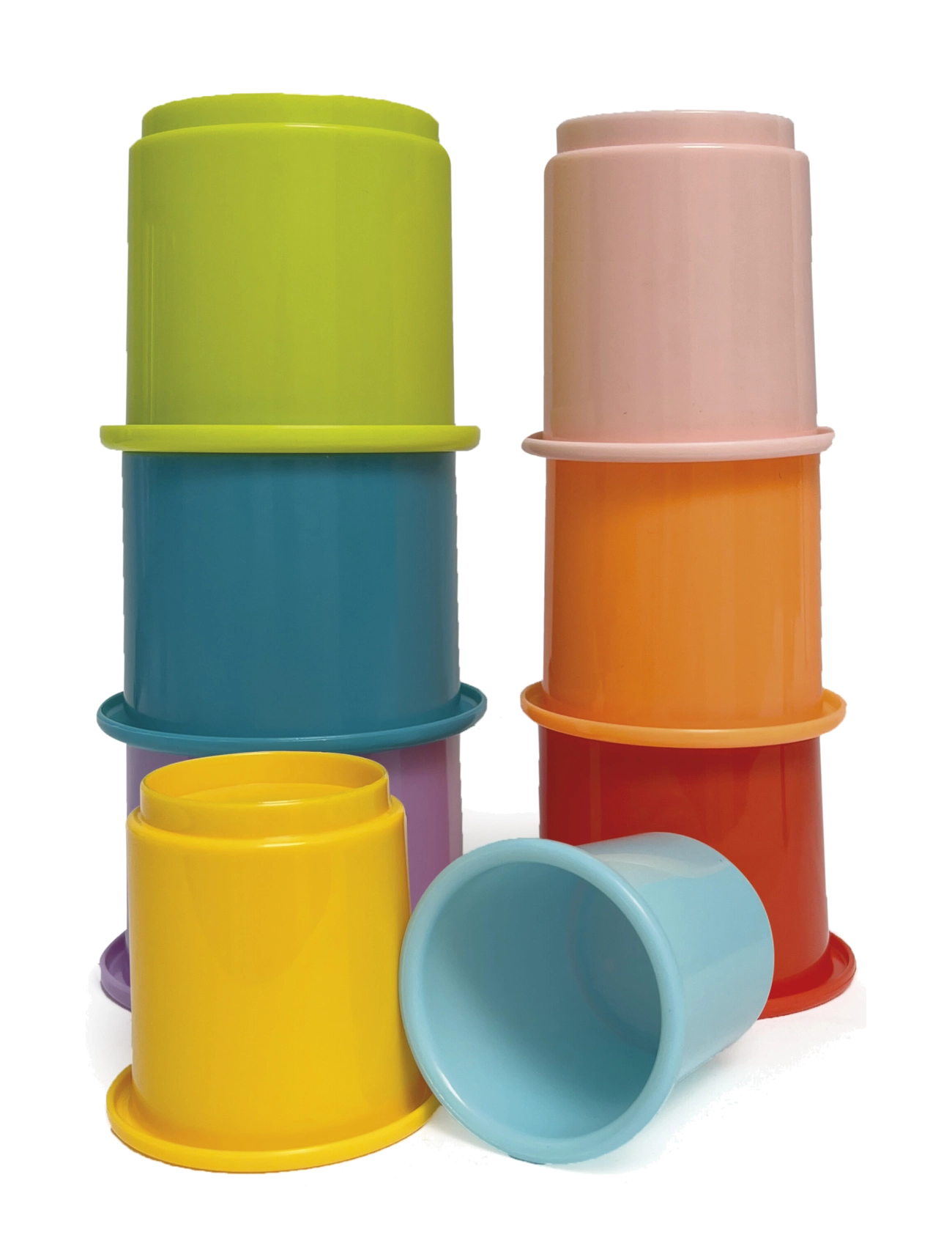 Happy Baby - HAPPY BABY Rainbow Stacking Cups 8 pcs - multicolor - 3