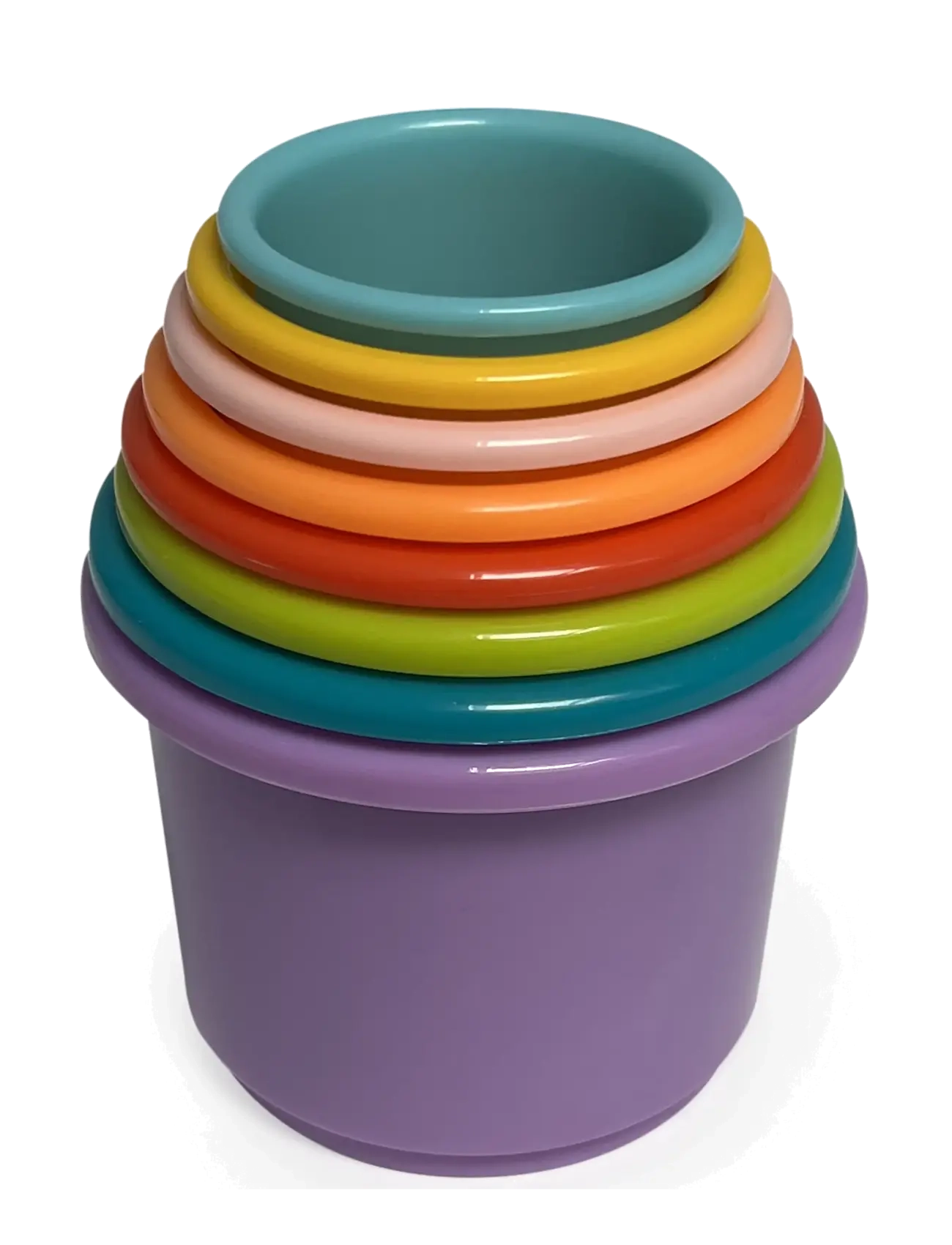 Happy Baby - HAPPY BABY Rainbow Stacking Cups 8 pcs - multicolor - 4