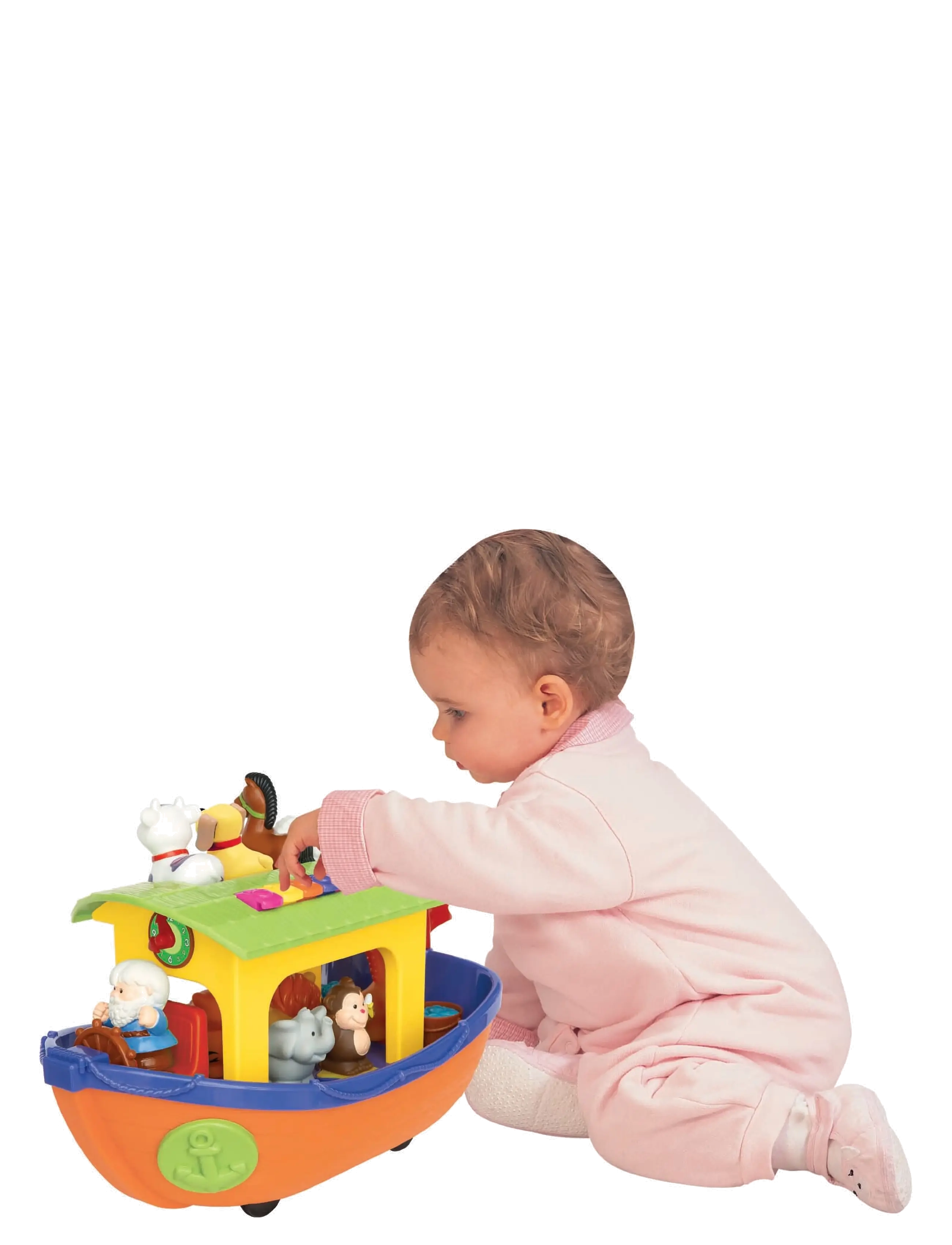 Happy Baby - HAPPY BABY Activity Noah's Ark W/Sound & Music - interaktiva leksaker - multicolor - 1
