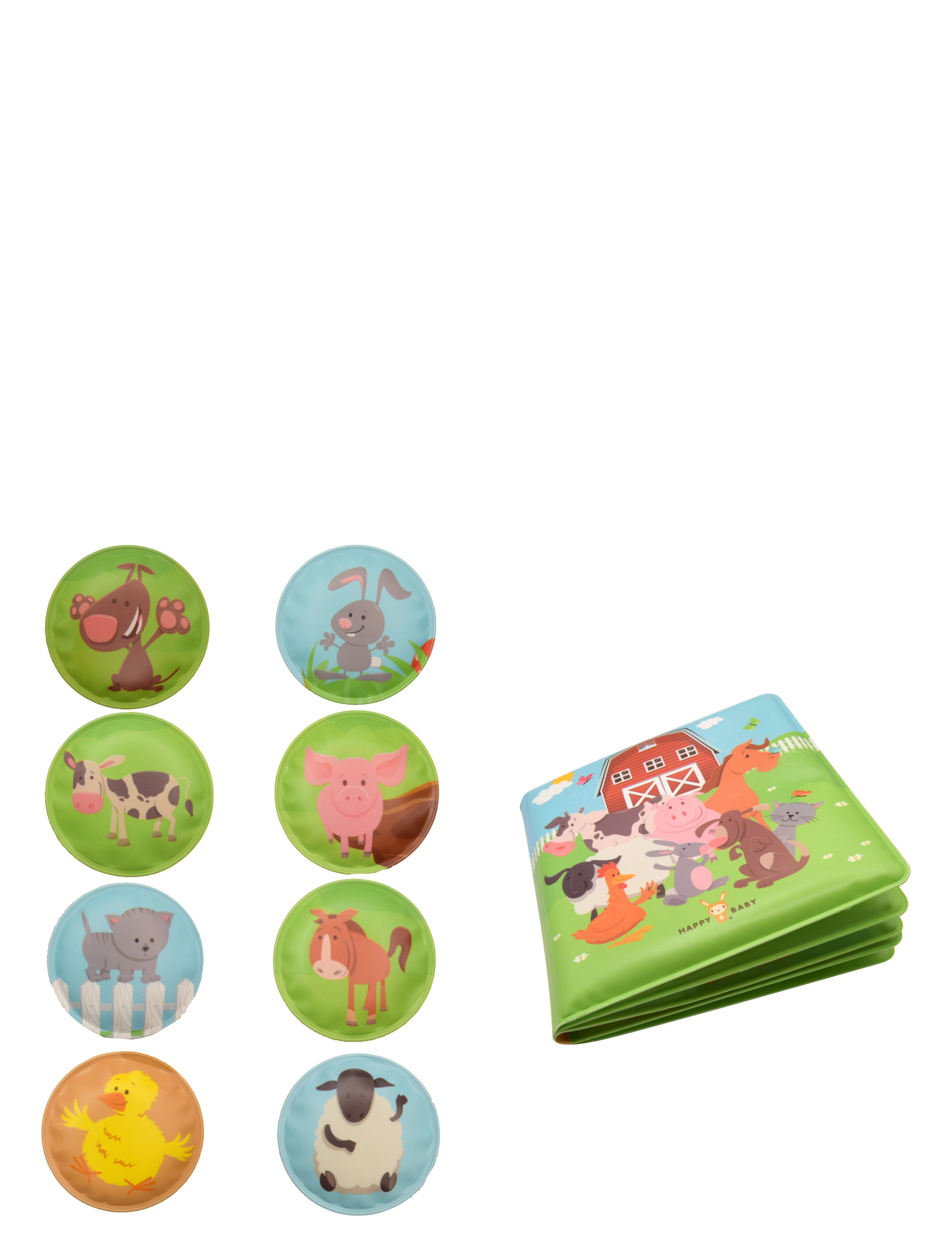 Happy Baby HAPPY BABY My First Sticker Book - Legetøj 0-2 år - MULTICOLOR / green