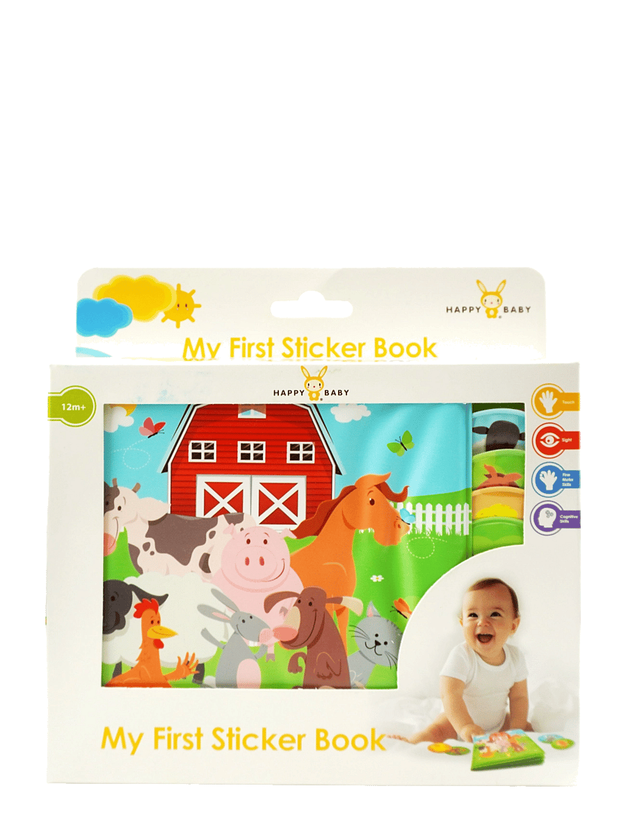 Happy Baby - HAPPY BABY My First Sticker Book - baby books - multicolor - 2