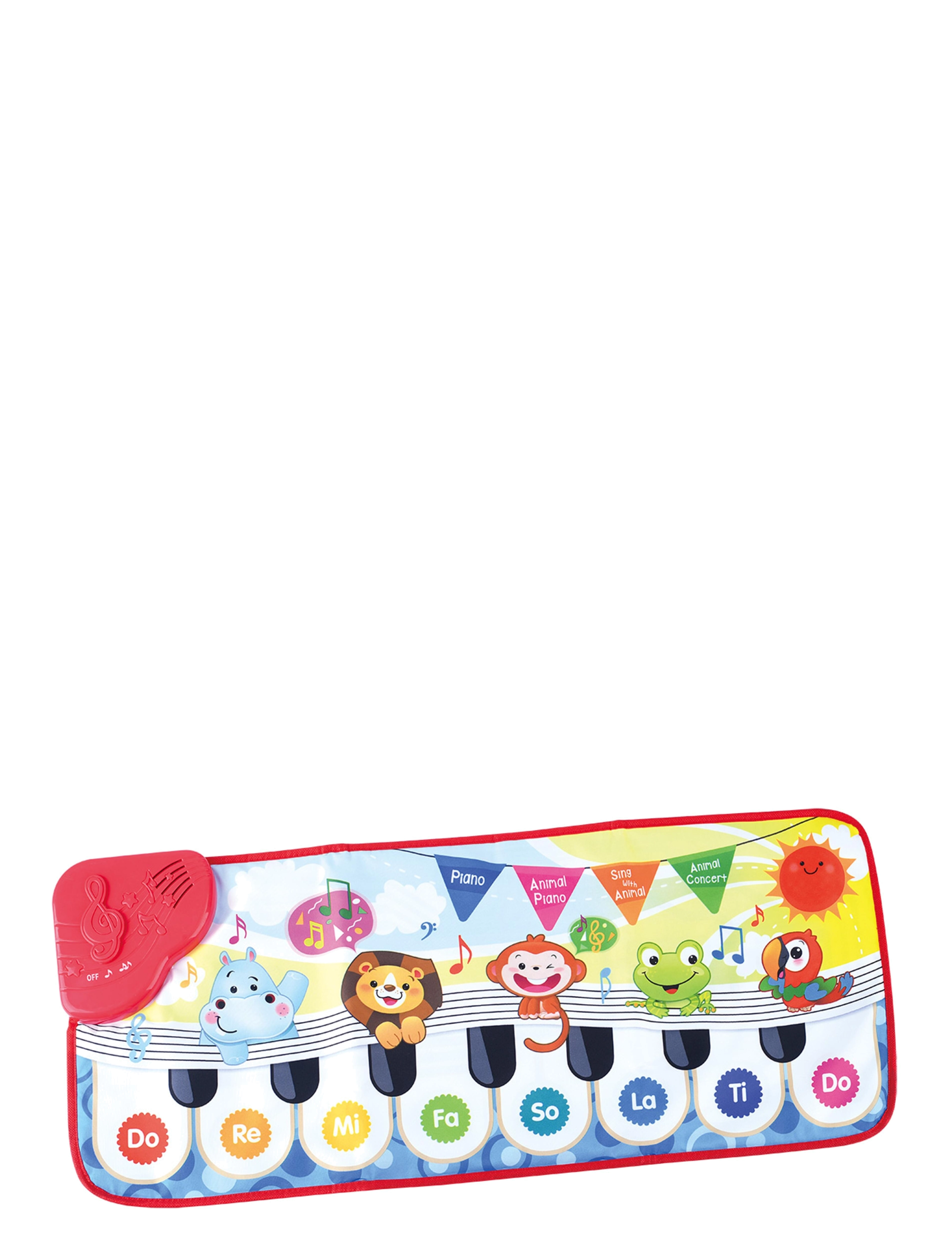Happy Baby Tap & Play Music Mat, Børn, Interactive Legetøj, Multi/mønstret, Str: ONE SIZE