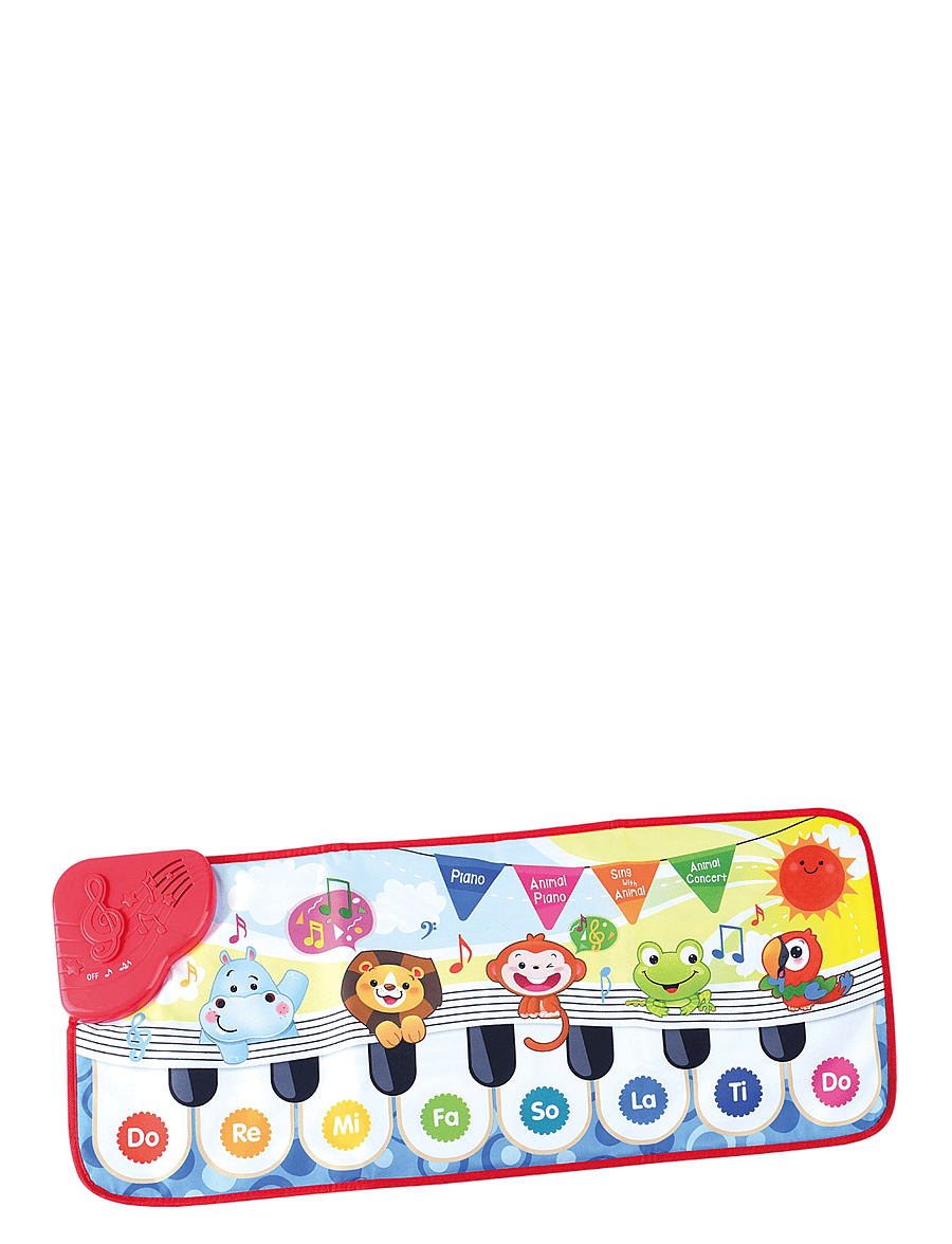 Happy Baby - HAPPY BABY Tap & Play Music Mat - interaktivt legetøj - multicolor - 0