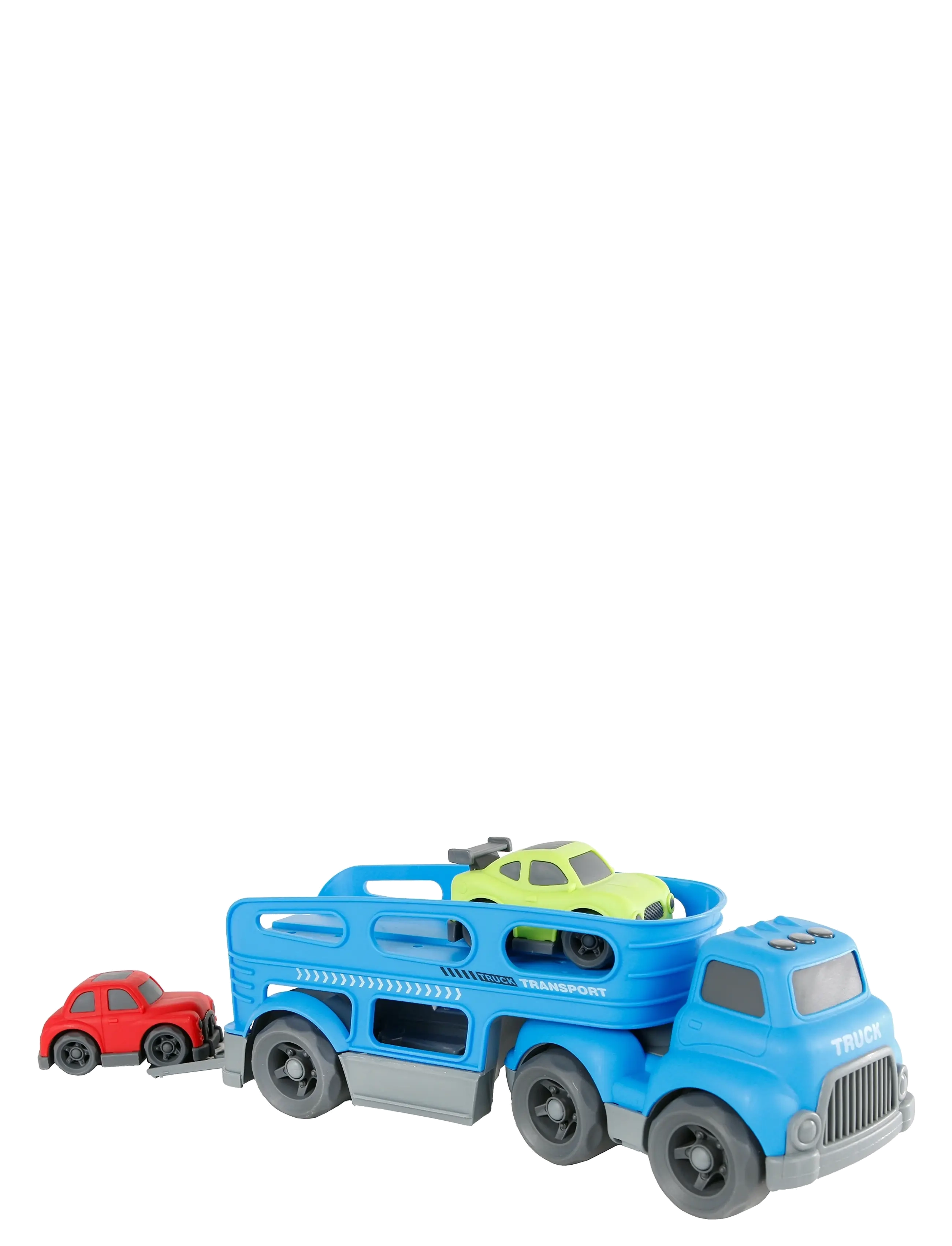 Happy Baby HAPPY BABY Car Transporter W/ 2 Cars - 4 for 3 - MULTICOLOR / blue