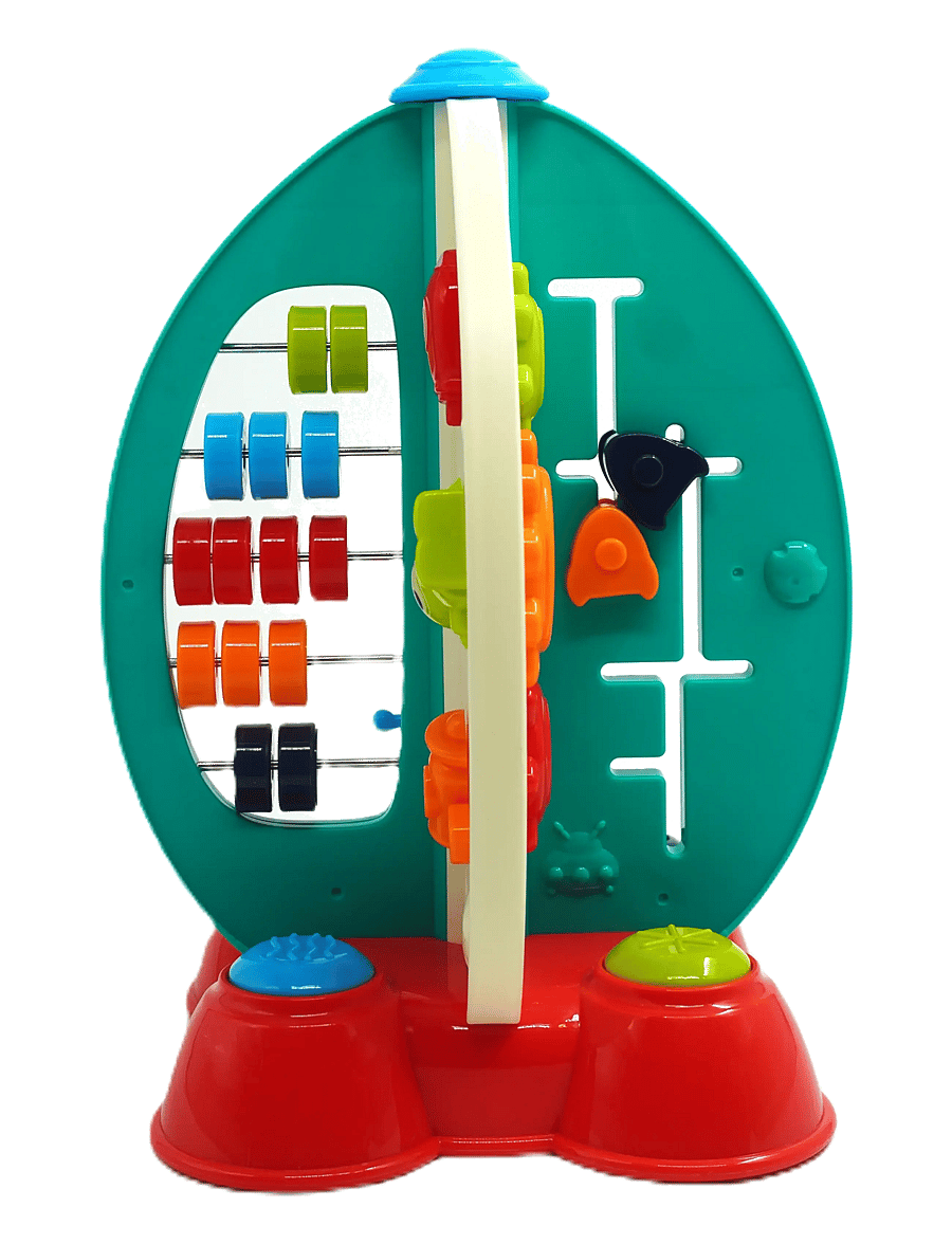 Happy Baby - HAPPY BABY Busy board space rocket with light and music - Þroskaleikföng - multicolor - 1