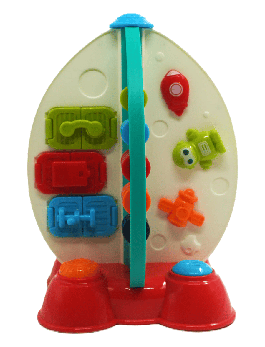 Happy Baby - HAPPY BABY Busy board space rocket with light and music - Þroskaleikföng - multicolor - 2