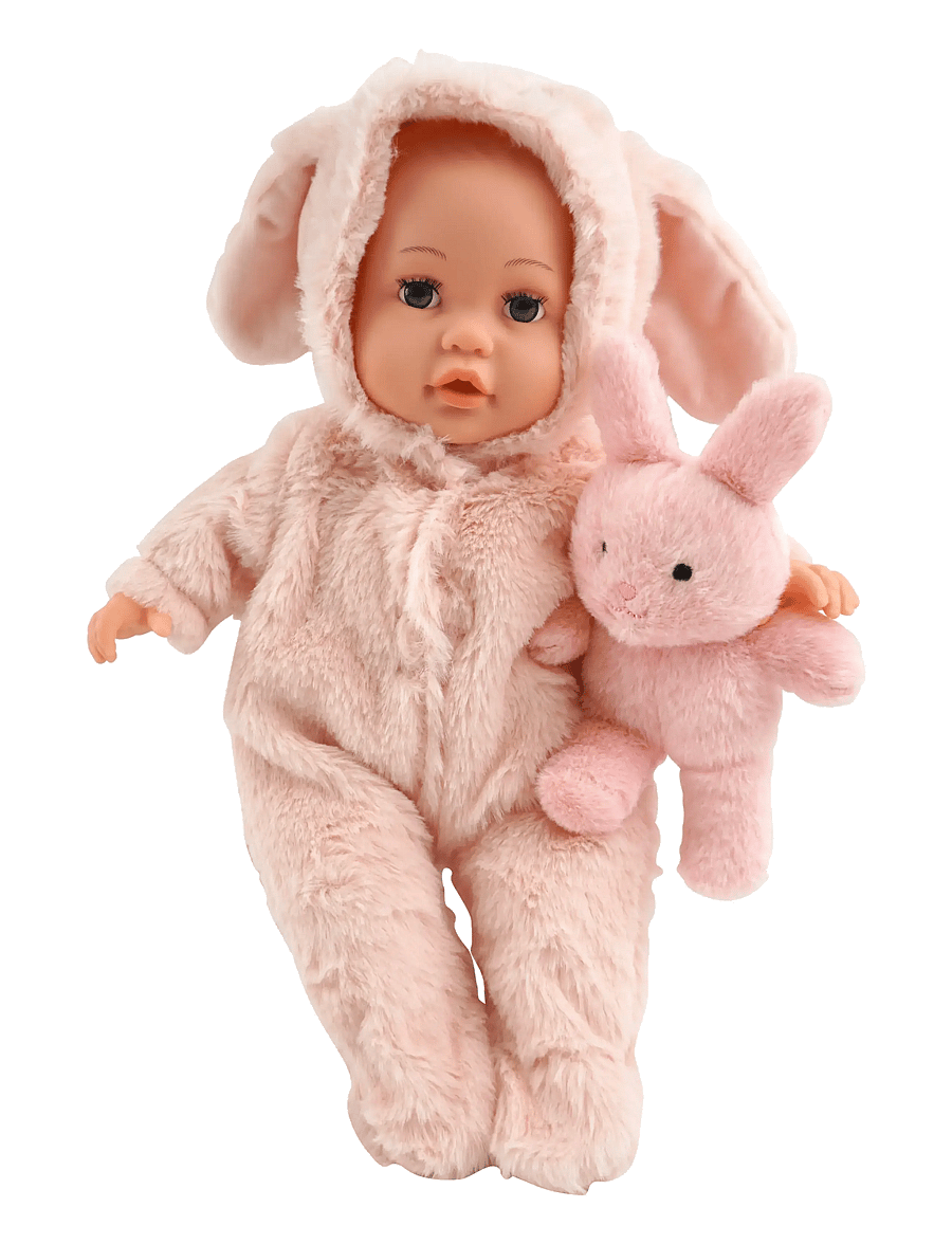 Happy Friend - HAPPY FRIEND Luna Doll 35cm with Animal Costume - dúkkur - multicolor - 0