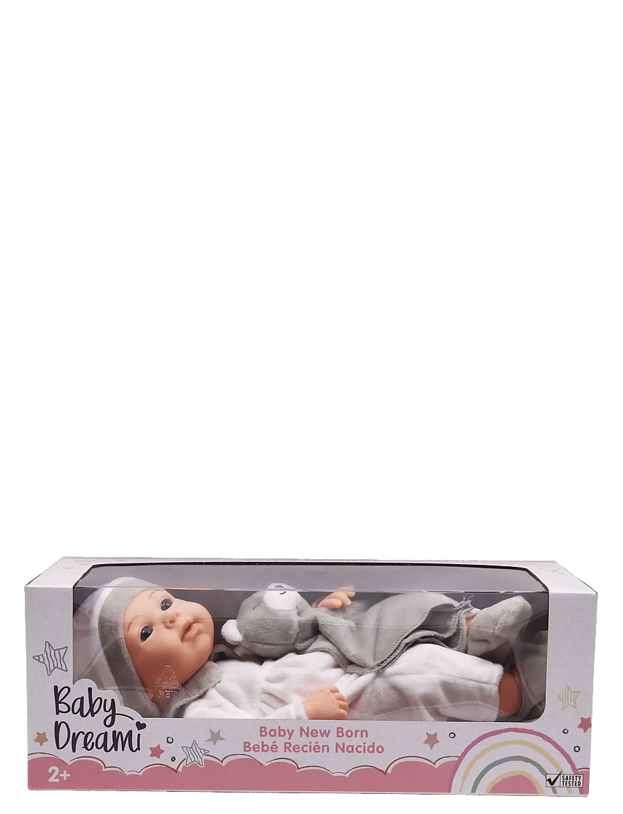 Happy Friend - HAPPY FRIEND Newborn Lily Doll 35cm - dúkkur - multicolor - 0
