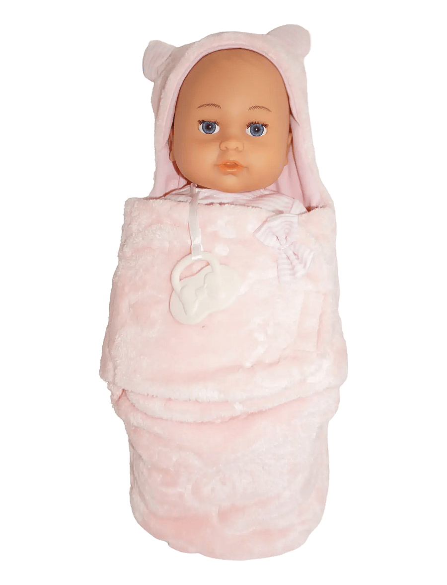 Happy Friend - HAPPY FRIEND Ida Doll 35cm in Swaddle - dukker - multicolor - 0