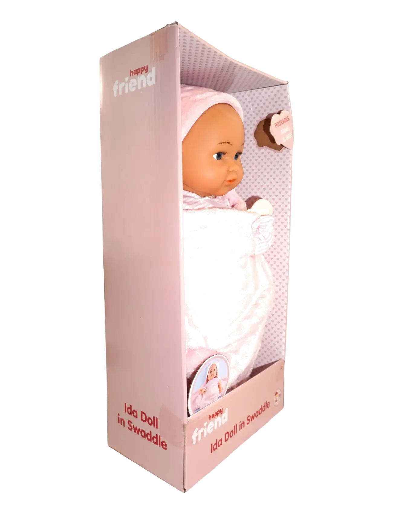Happy Friend - HAPPY FRIEND Ida Doll 35cm in Swaddle - dukker & tilbehør - multicolor - 2
