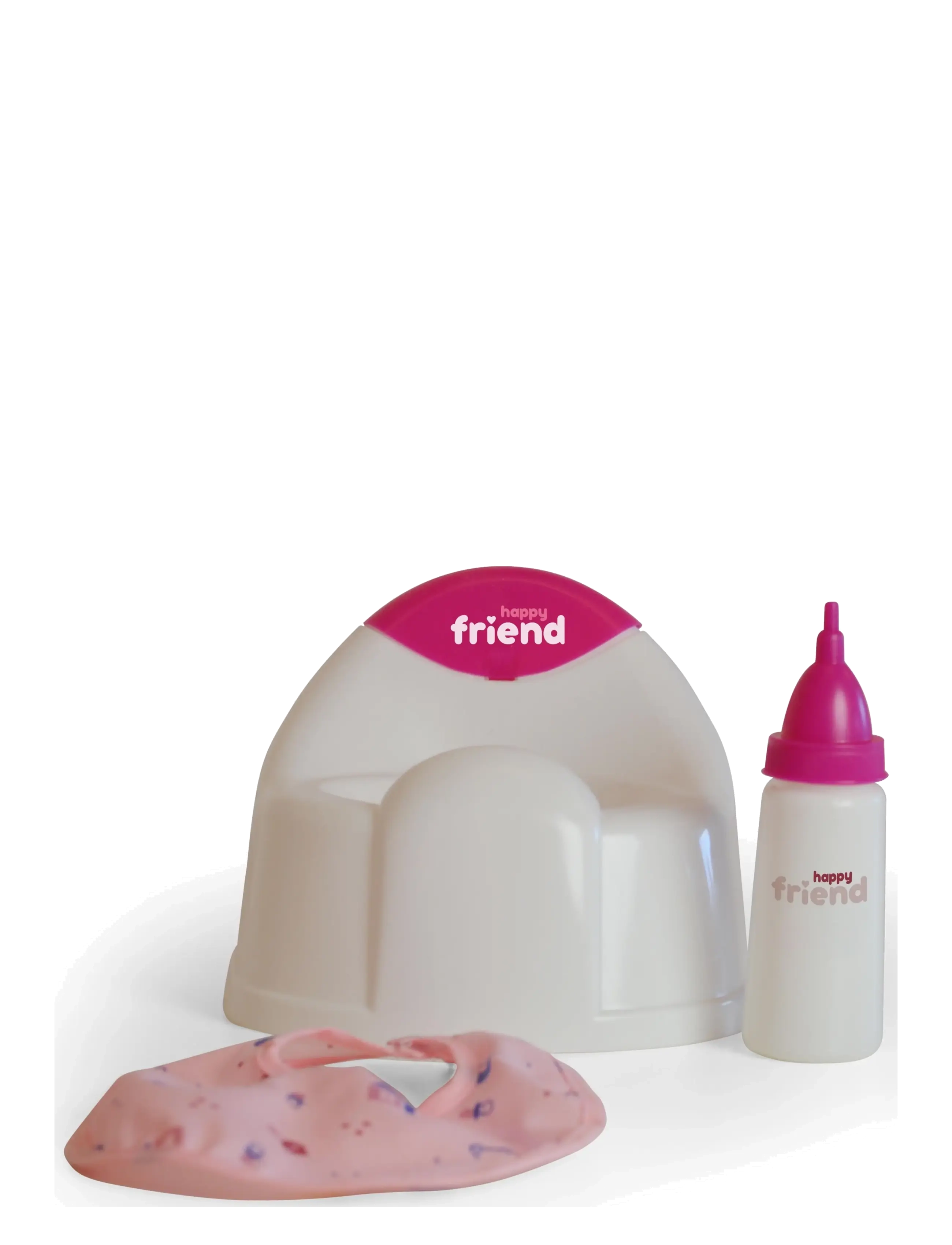 Happy Friend HAPPY FRIEND Potty set w/Bottle - Dockor & Tillbehör - MULTICOLOR / cream