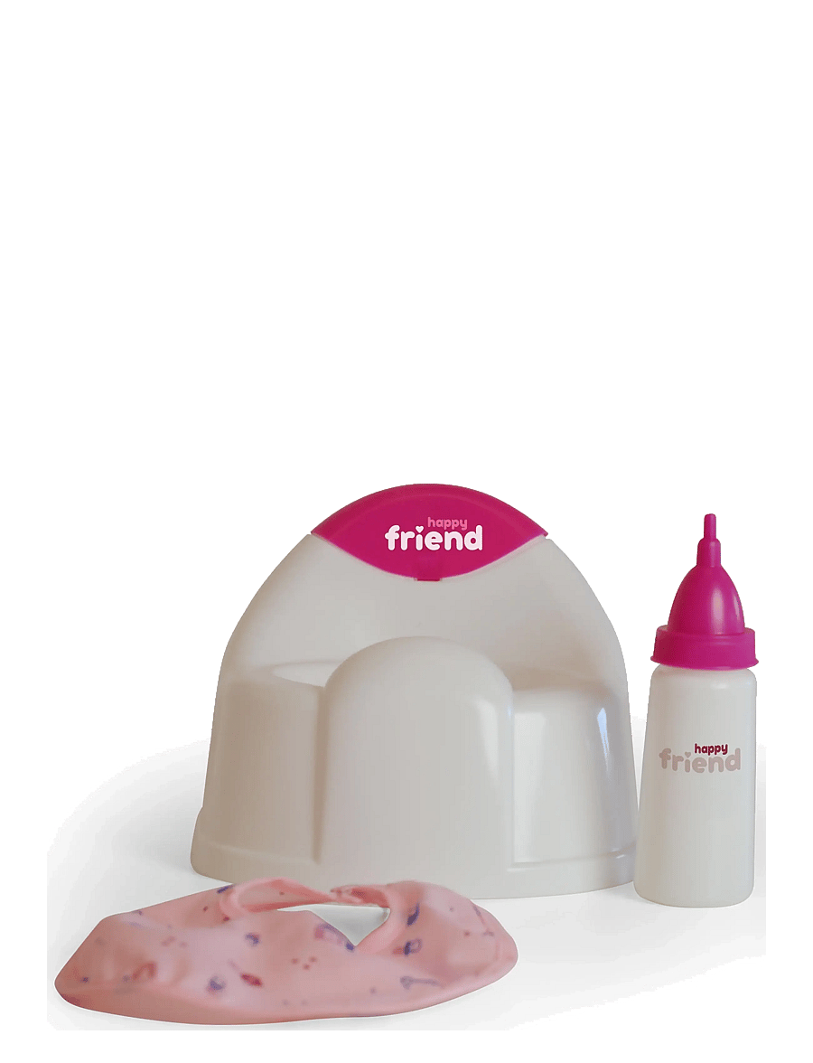 Happy Friend - HAPPY FRIEND Potty set w/Bottle - dukketilbehør - multicolor - 1