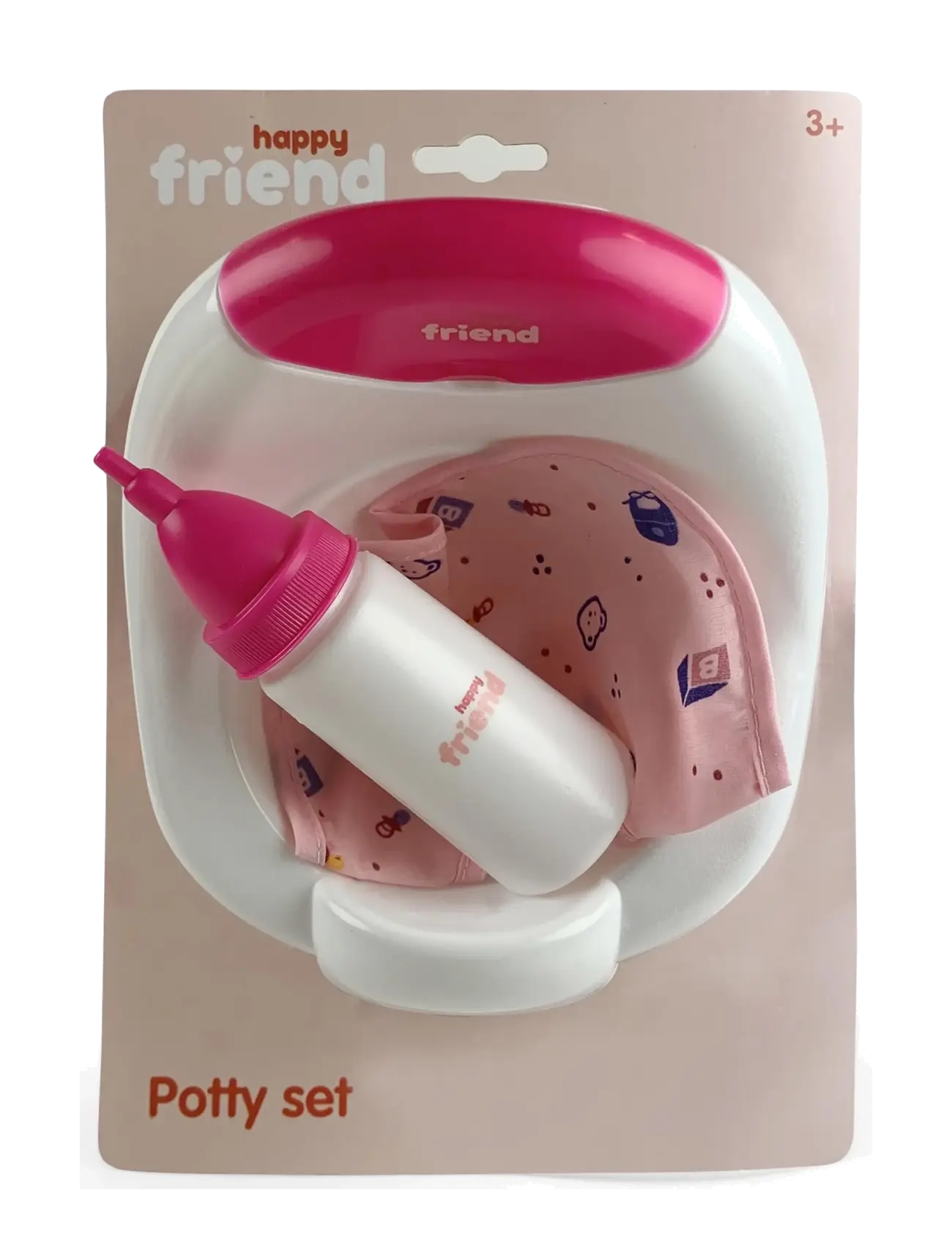 Happy Friend - HAPPY FRIEND Potty set w/Bottle - docktillbehör - multicolor - 2